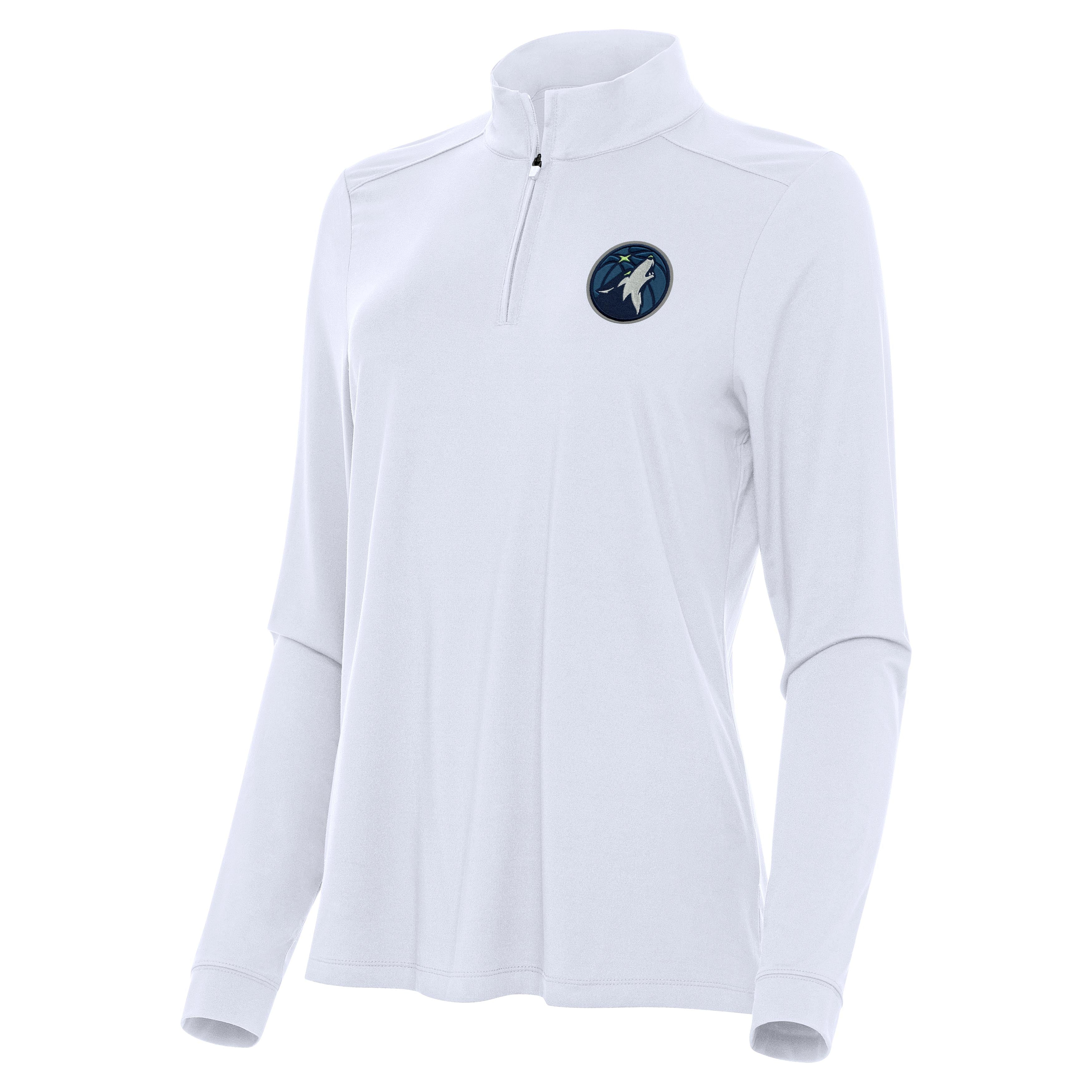 Minnesota Timberwolves Womens Intent Quarter Zip Pullover