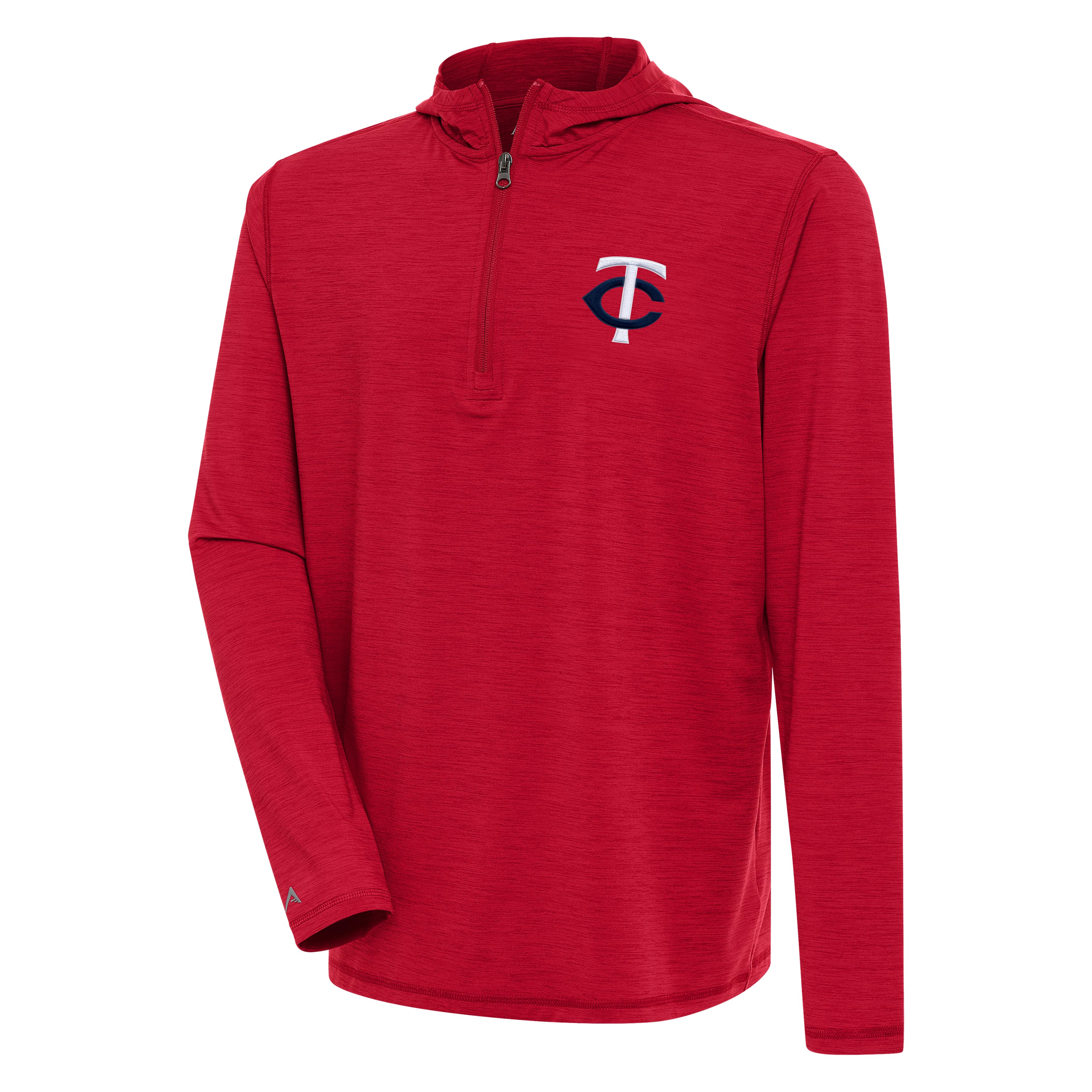 Minnesota Twins Tidy Hooded Quarter Zip Pullover