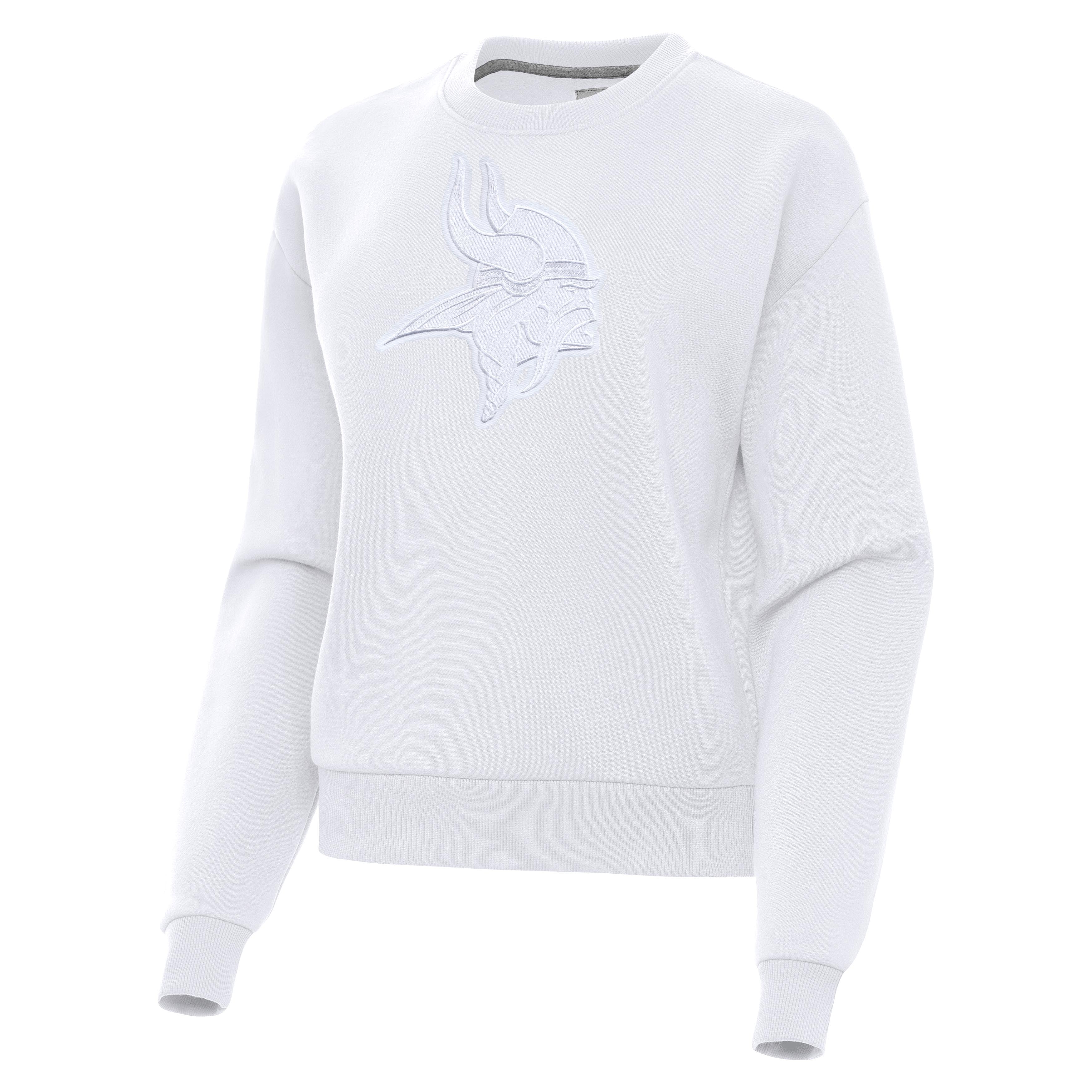 Minnesota Vikings Womens Victory Full Front Logo Crew