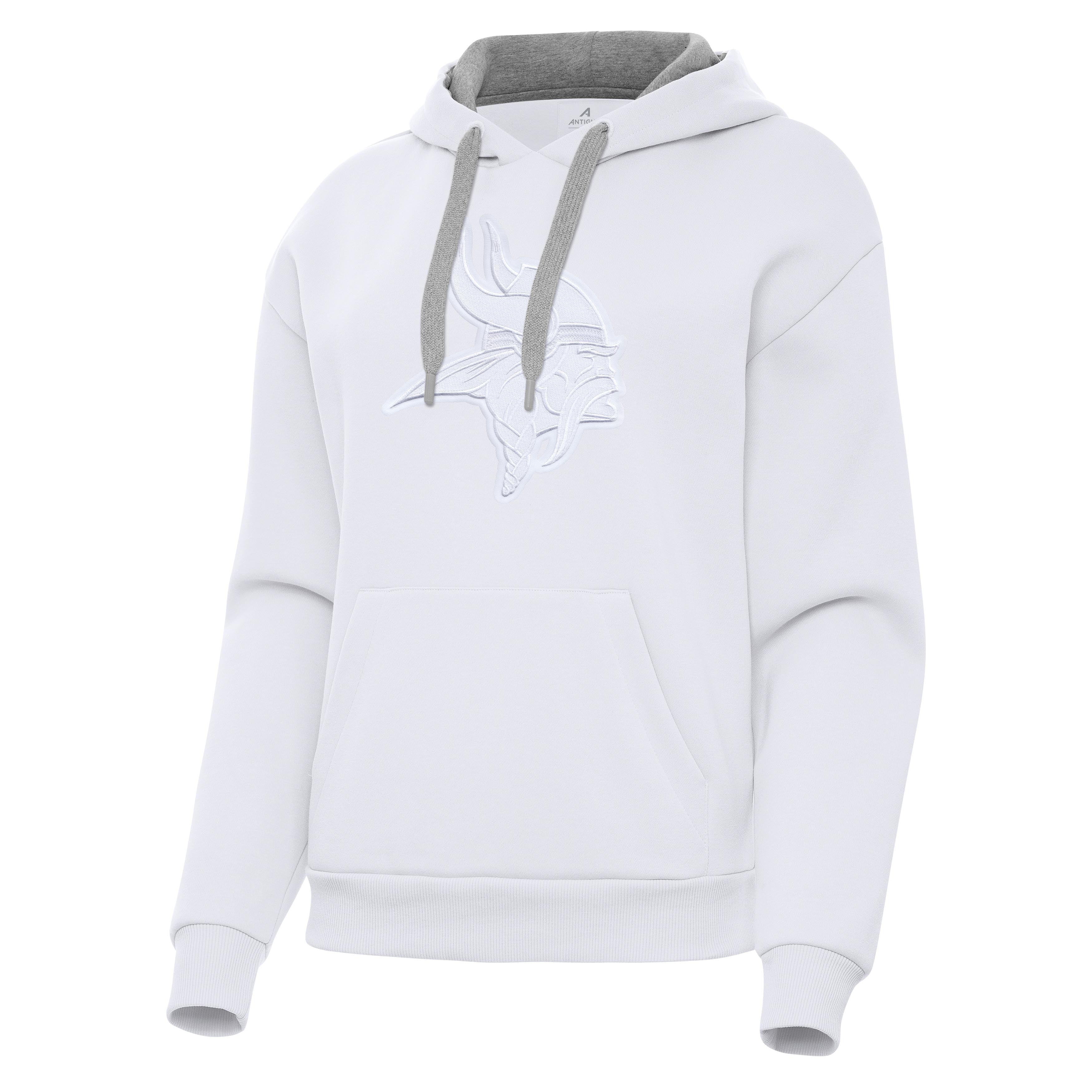 Minnesota Vikings Womens Victory Full Front Logo Pullover Hood