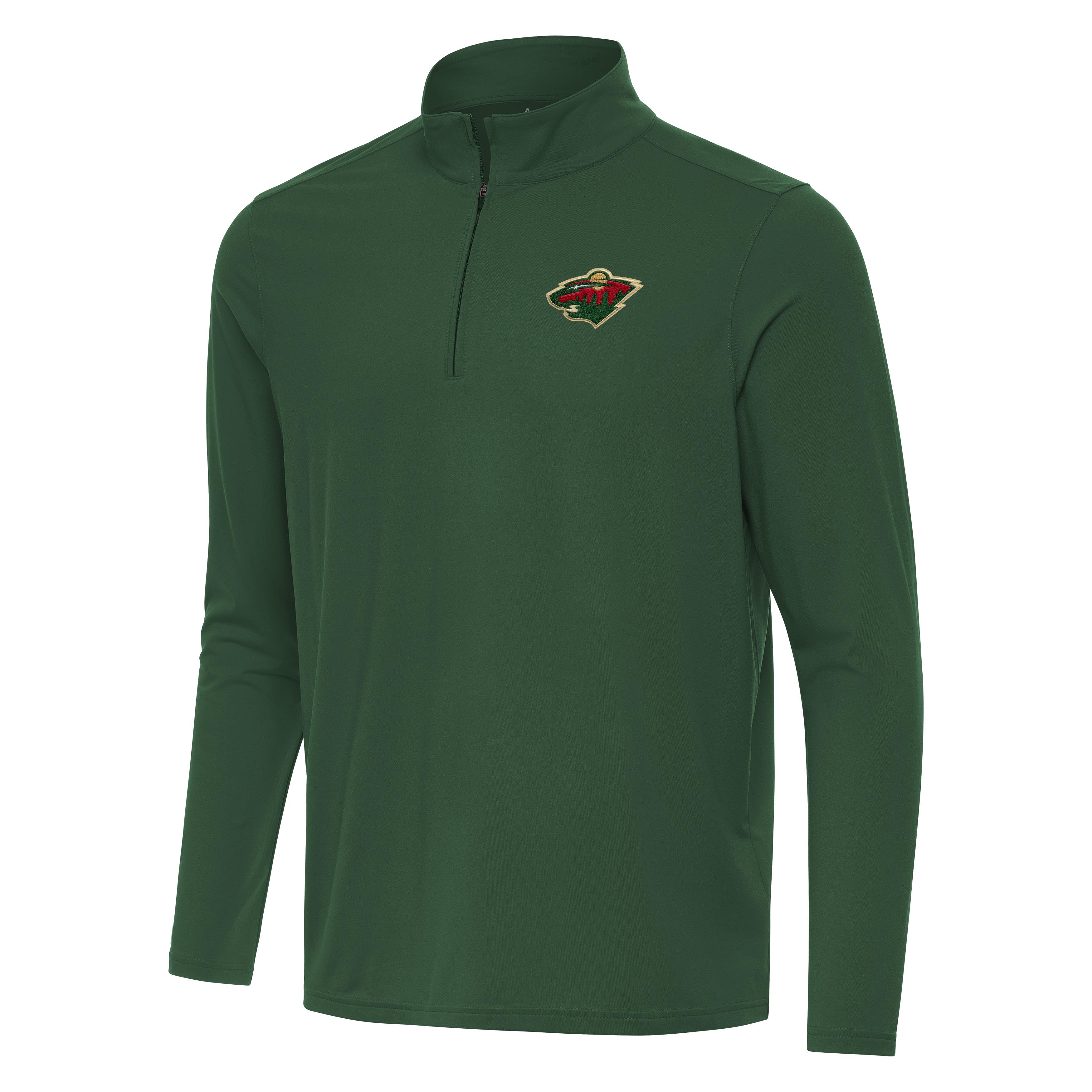 Minnesota Wild Intent Quarter Zip Pullover - Image 7