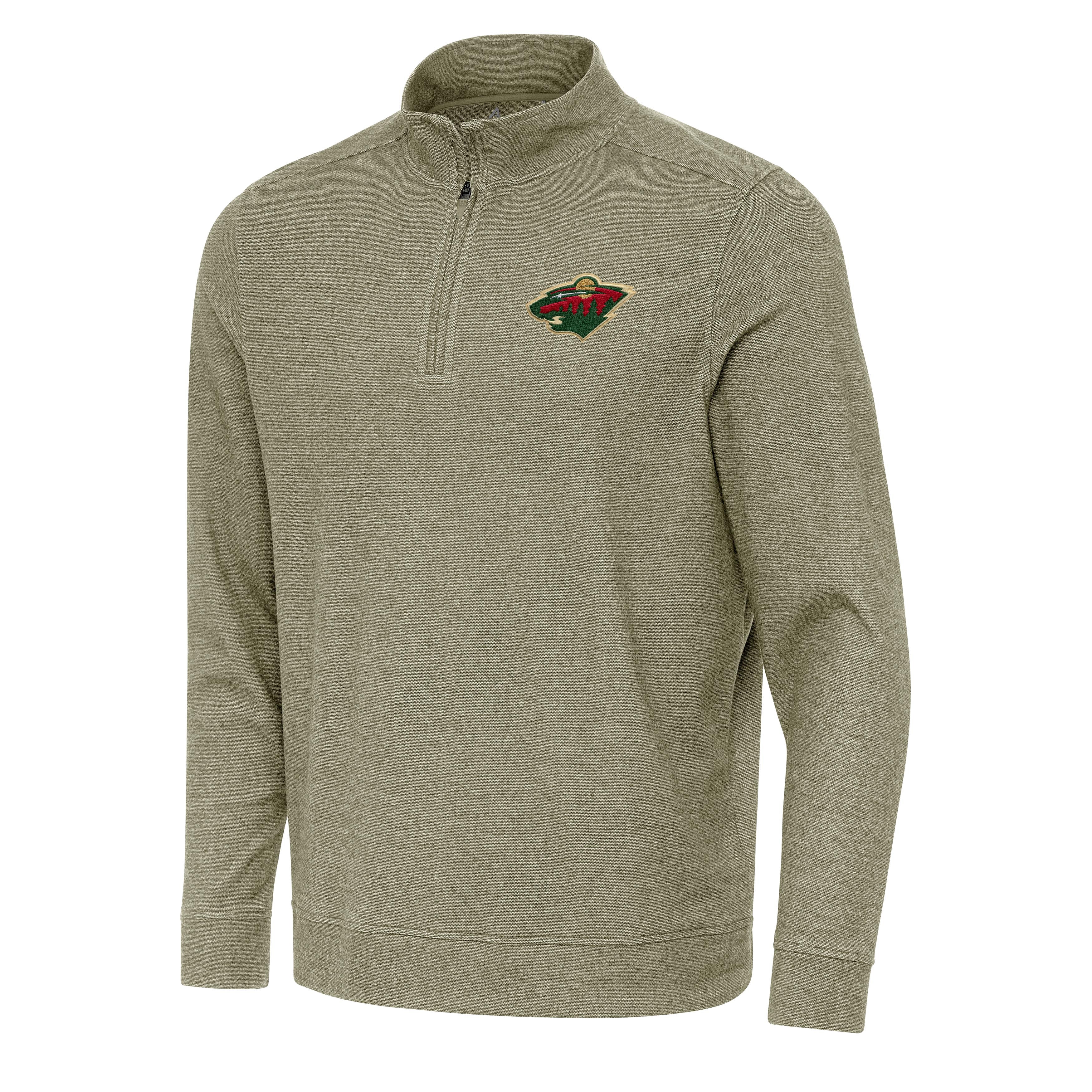 Minnesota Wild Subtle Quarter Zip Mock - Image 5