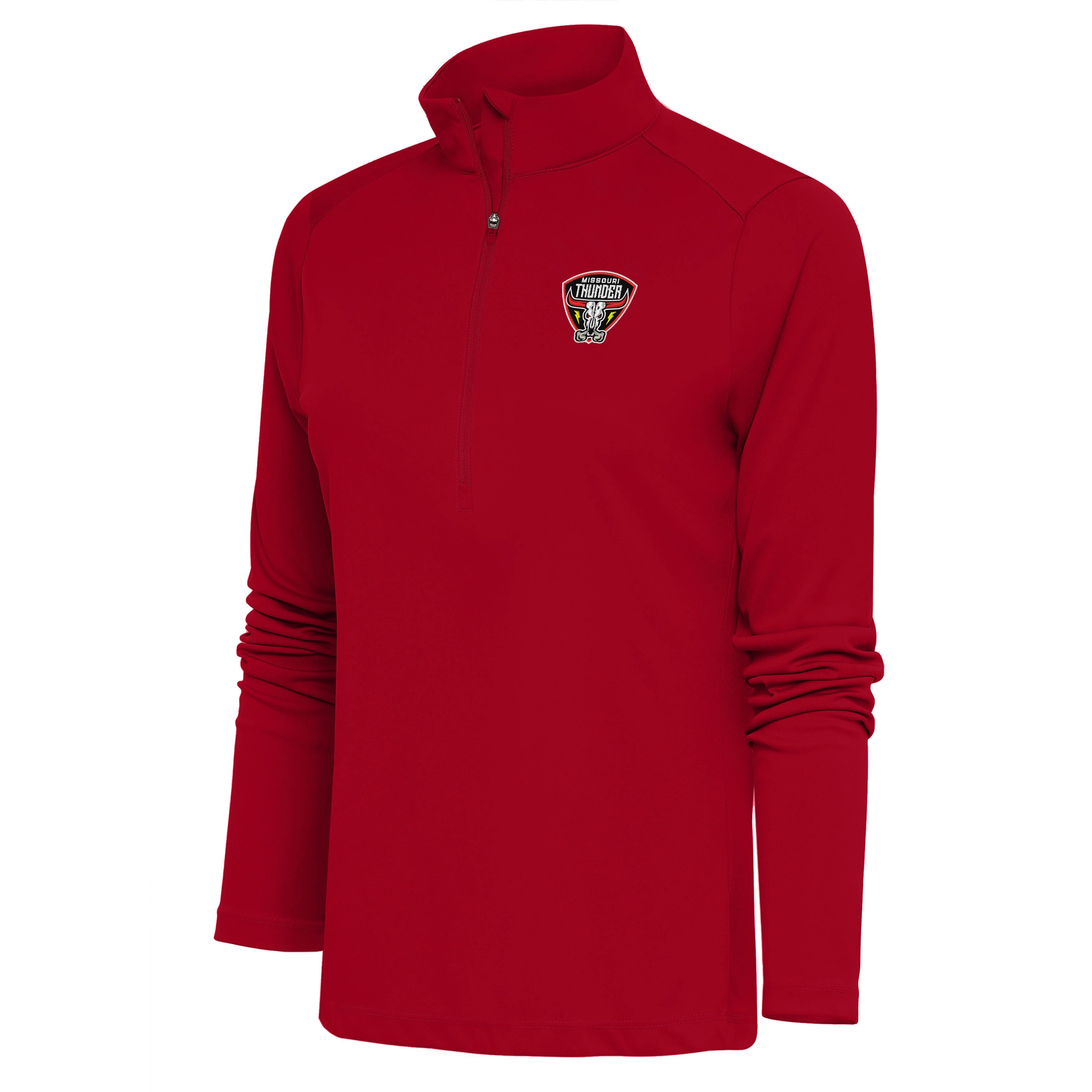 Missouri Thunder Tribute Womens Quarter Zip Pullover - Image 3