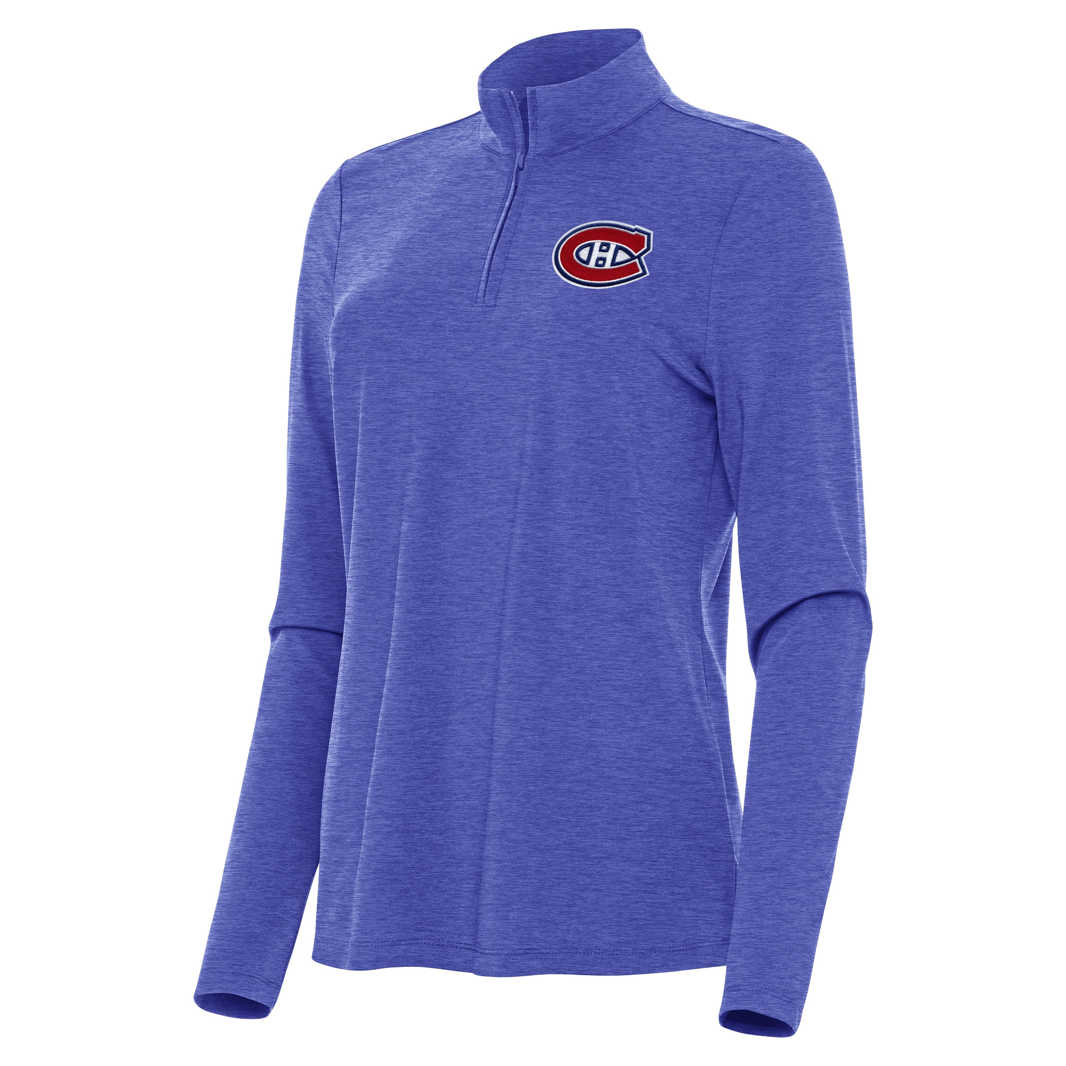 Montreal Canadiens Womens Bright Quarter Zip Pullover - Image 5
