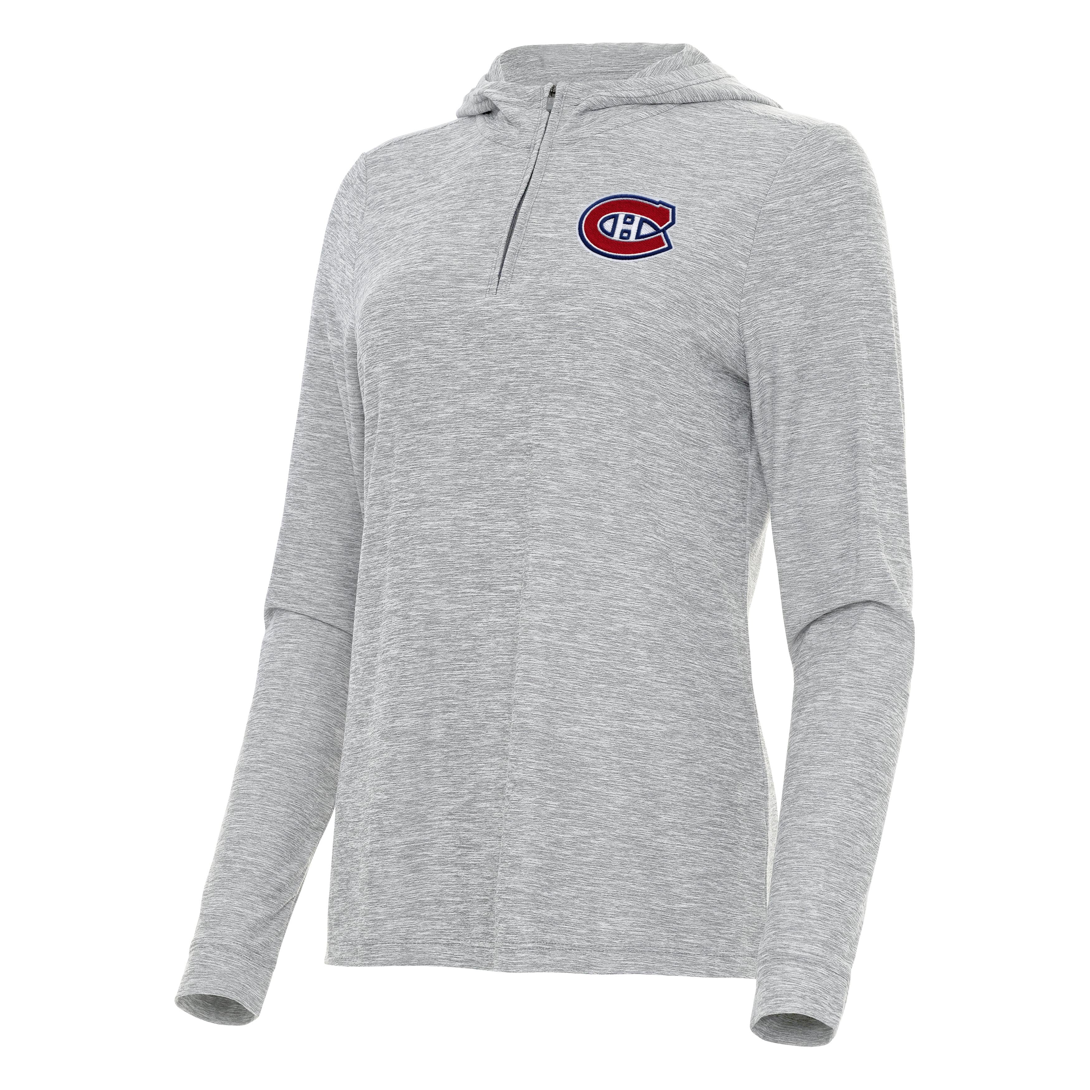 Montreal Canadiens Womens Daybreak Quarter Zip Pullover