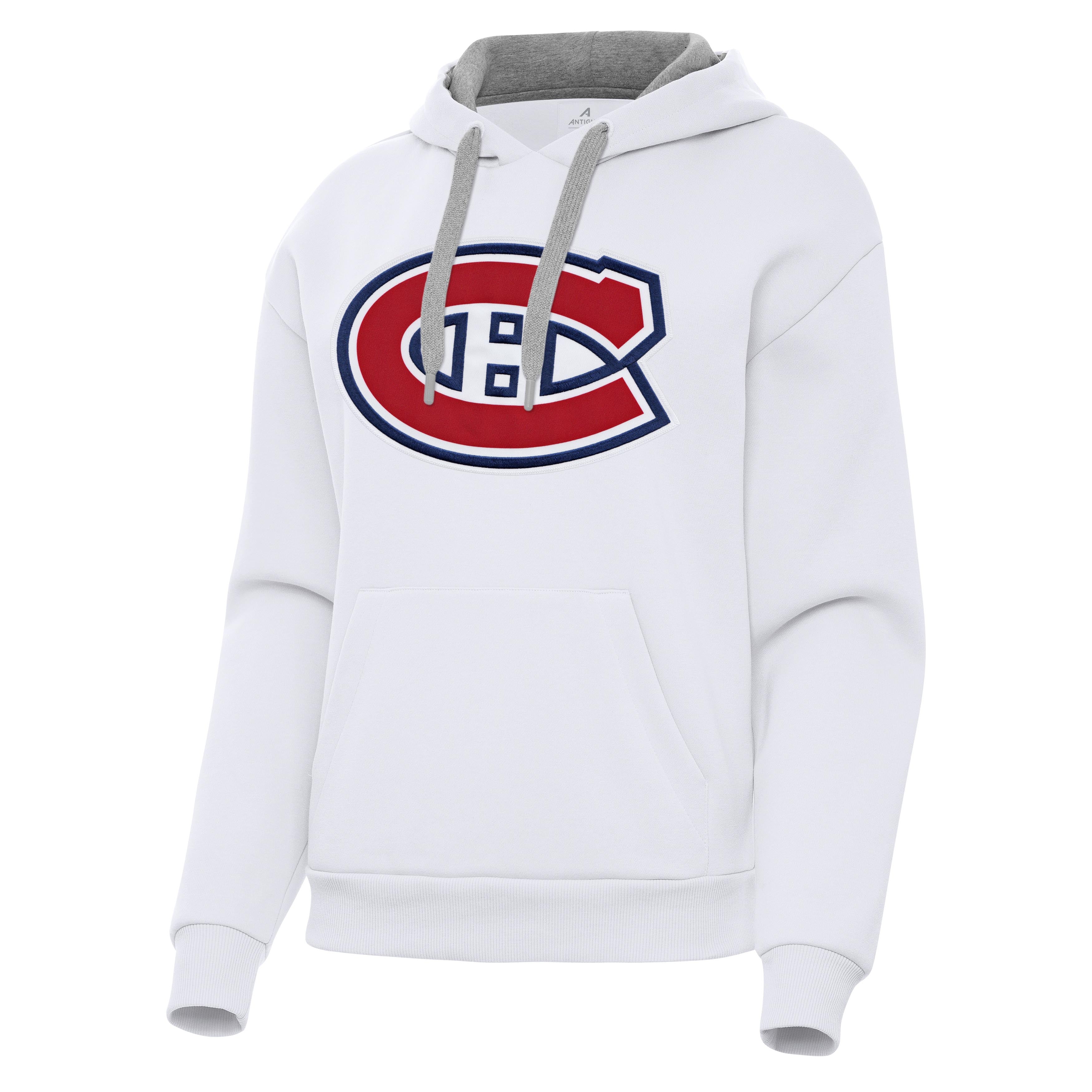 Montreal Canadiens Womens Victory Full Front Logo Pullover Hood