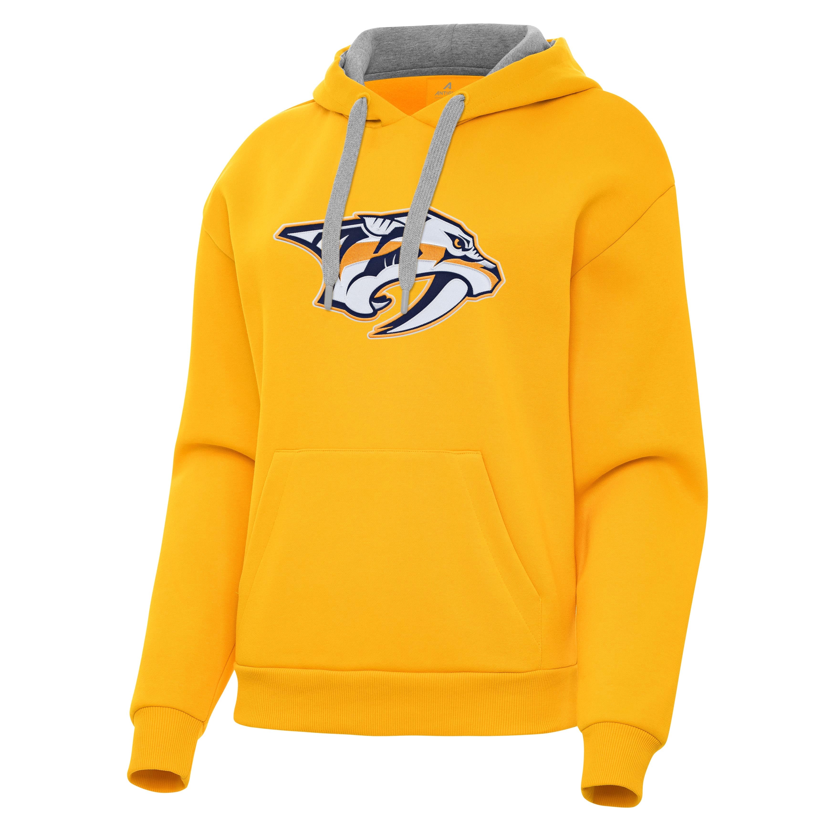 Nashville Predators Womens Victory Full Front Logo Pullover Hood - Image 5