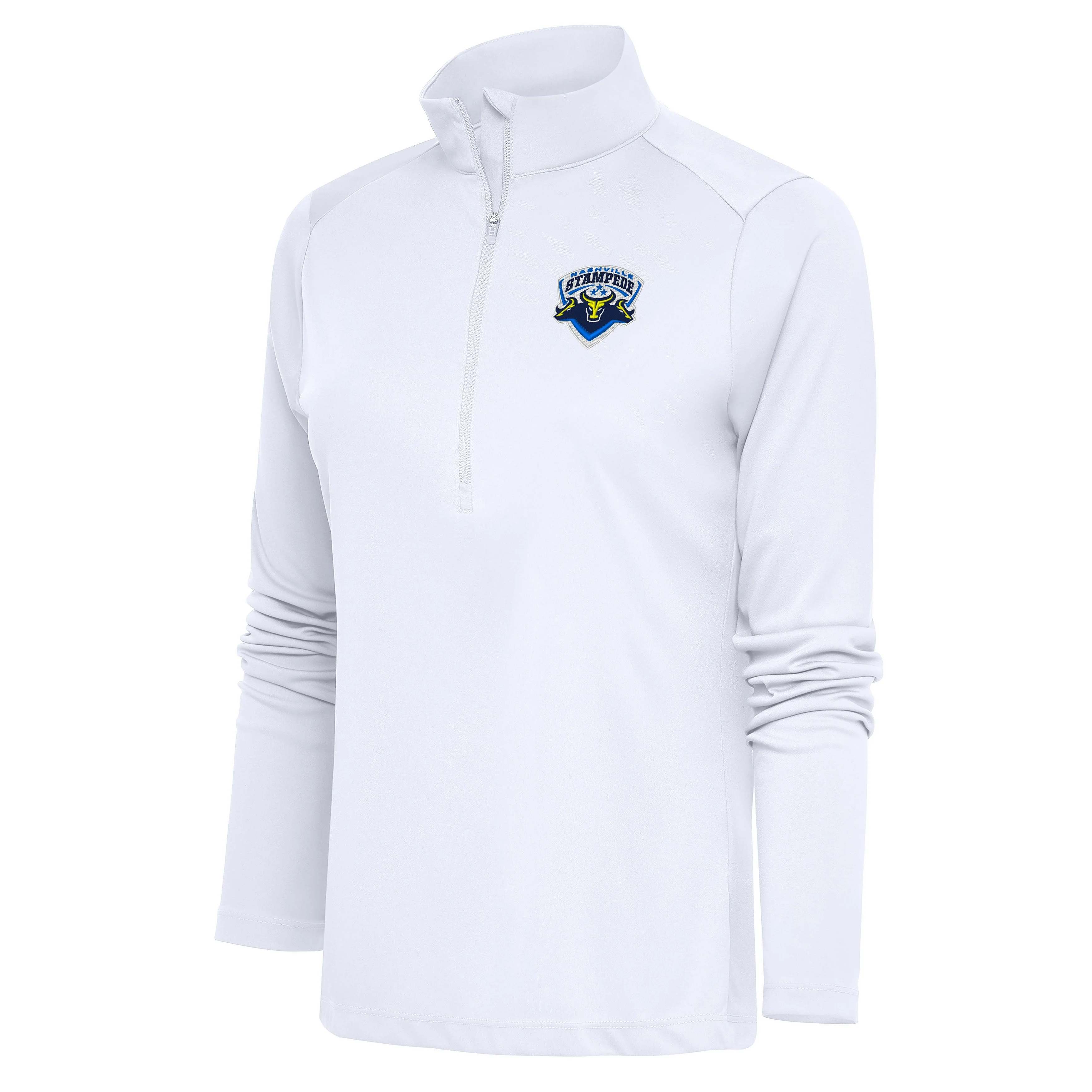 Nashville Stampede Womens Tribute Quarter Zip Pullover - Image 2