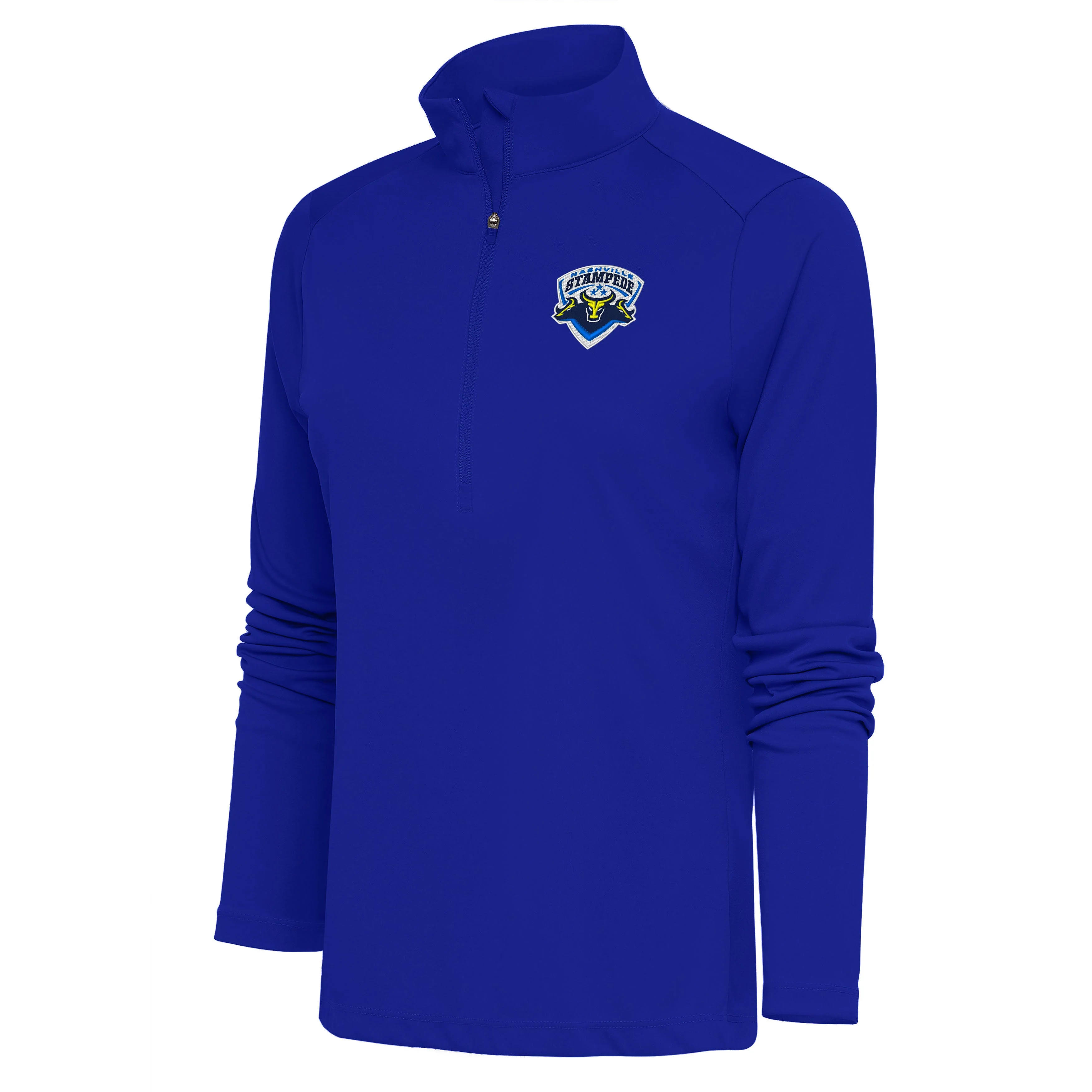 Nashville Stampede Womens Tribute Quarter Zip Pullover - Image 3