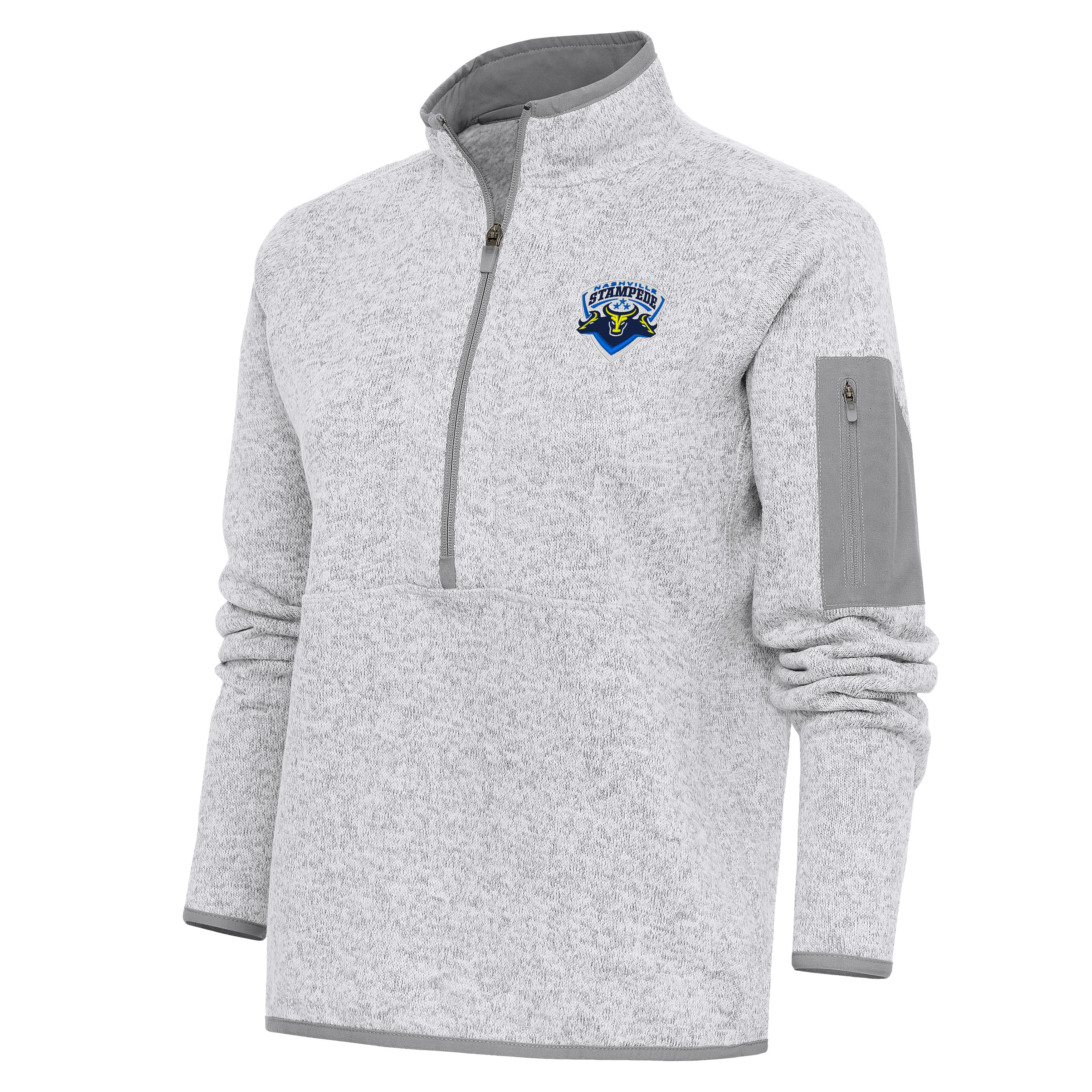 Nashville Stampede Womens Fortune Quarter Zip Pullover - Image 3