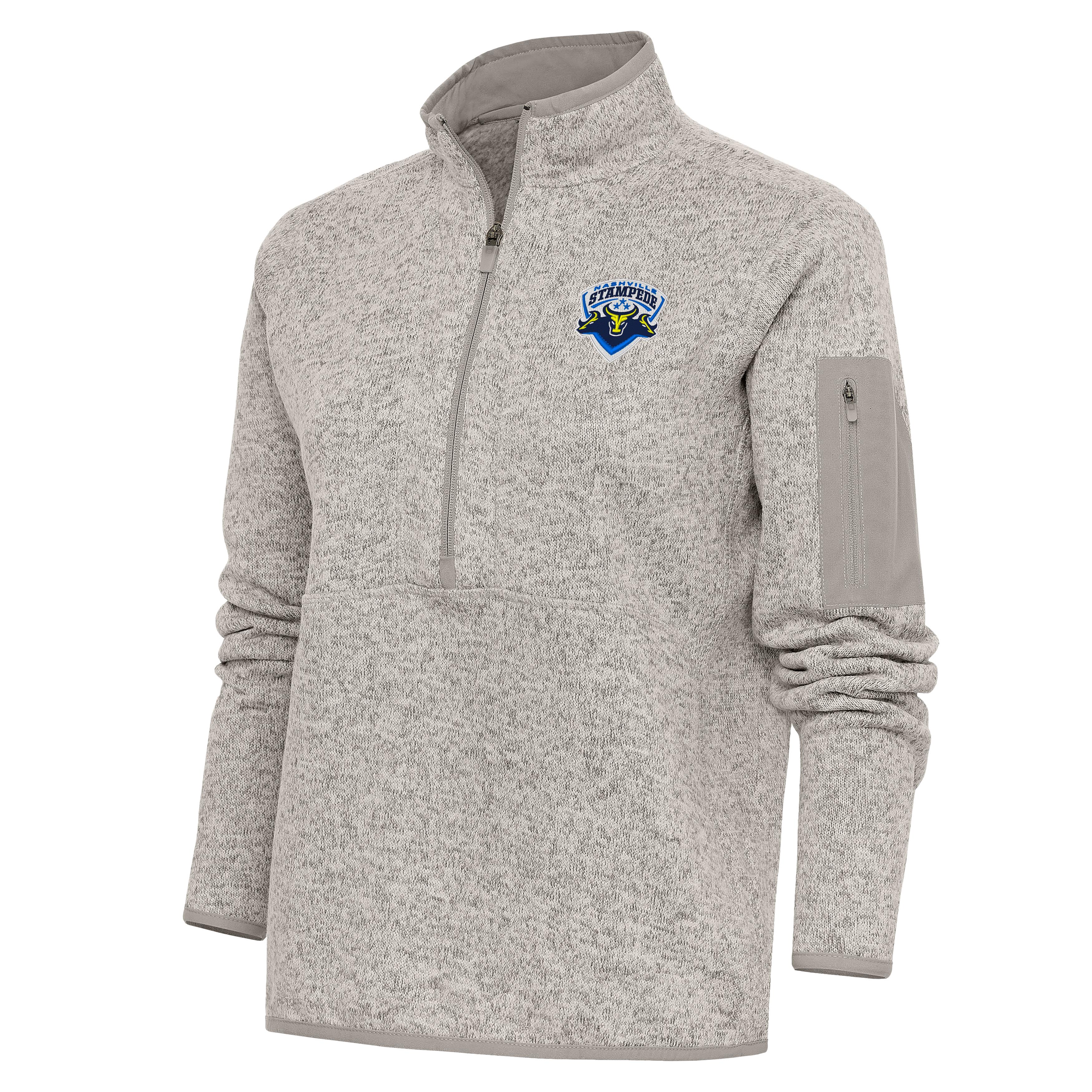 Nashville Stampede Womens Fortune Quarter Zip Pullover - Image 5