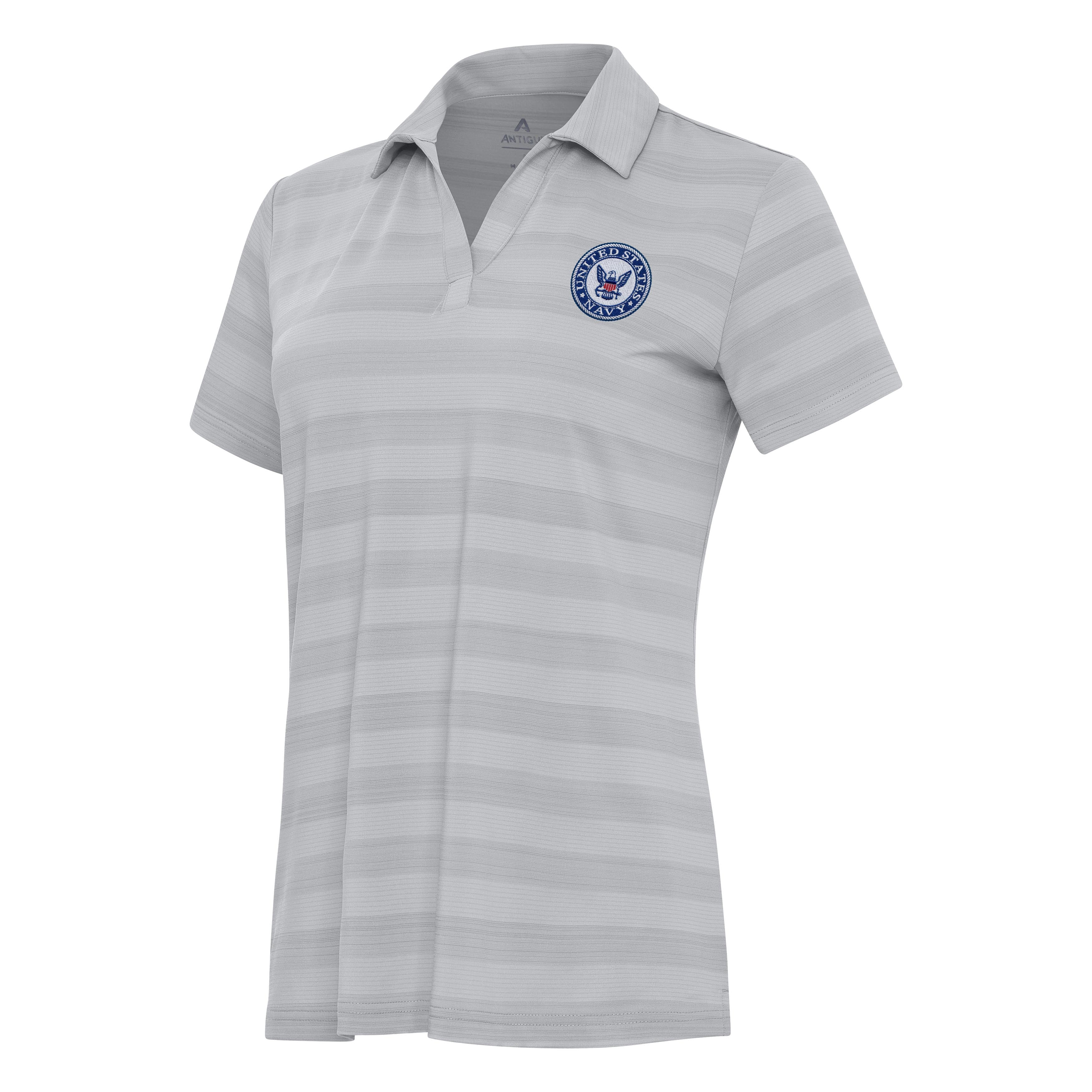 Navy Womens Tunnel Polo - Image 3