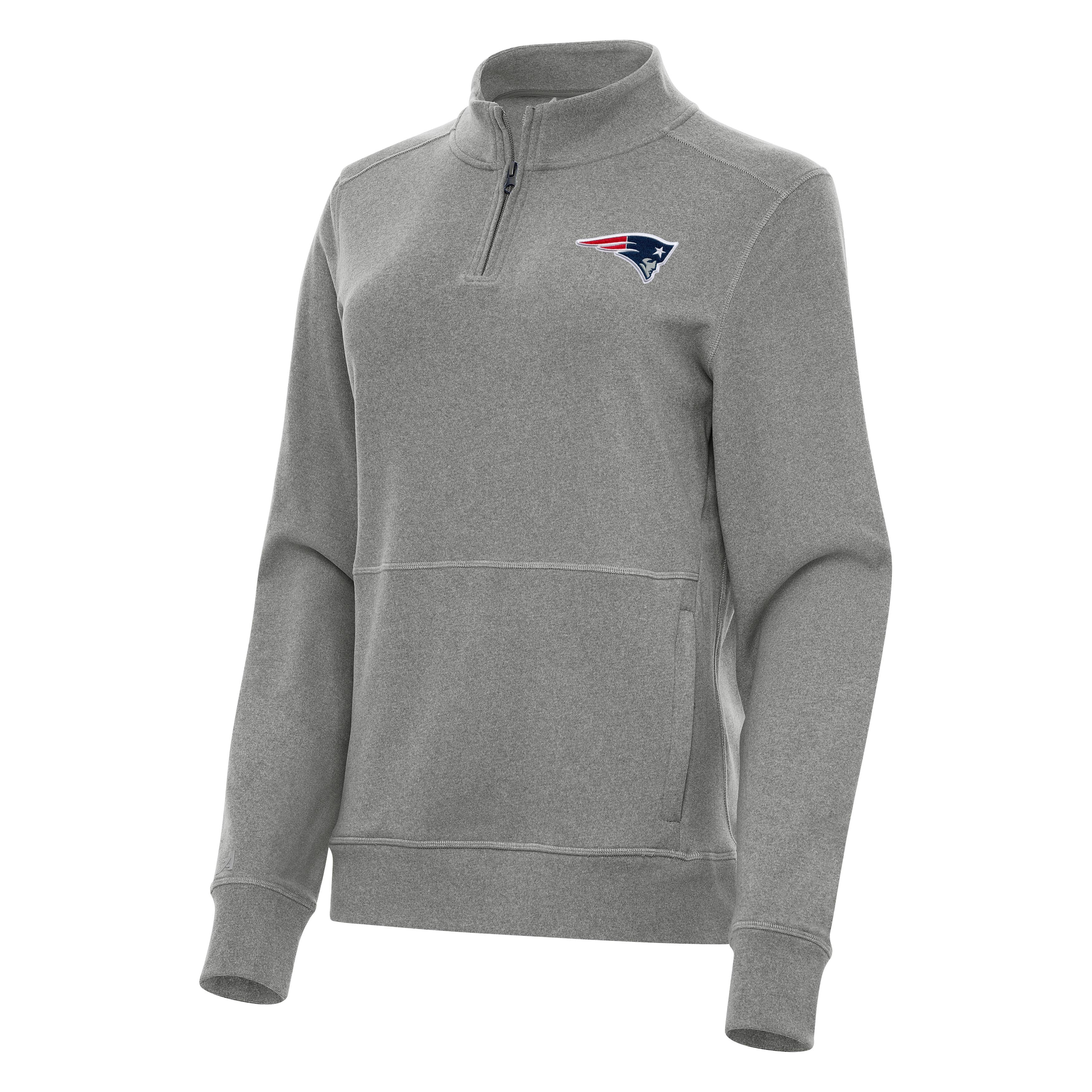 New England Patriots Womens Crush Quarter Zip Pullover - Image 2