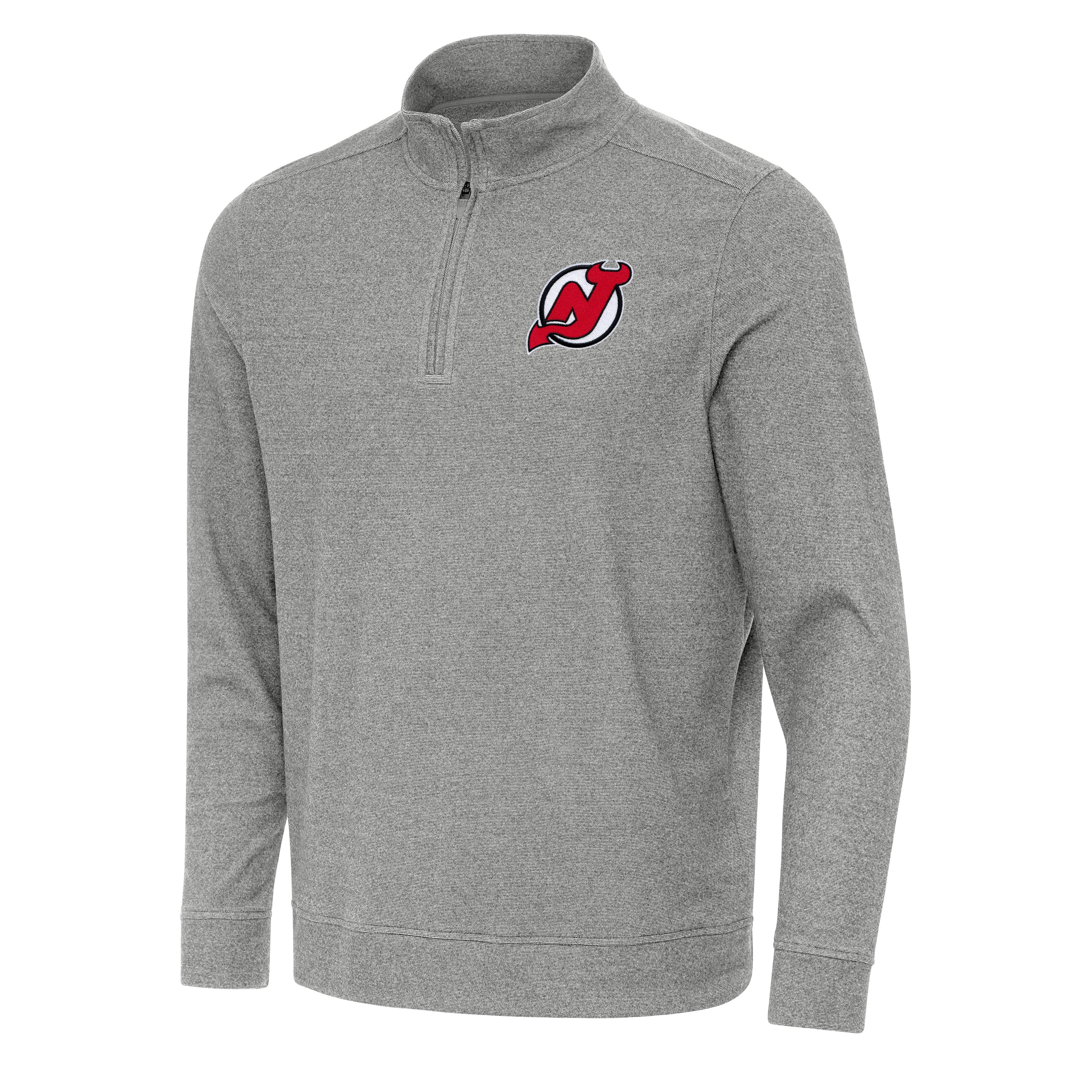 New Jersey Devils Subtle Quarter Zip Mock - Image 3