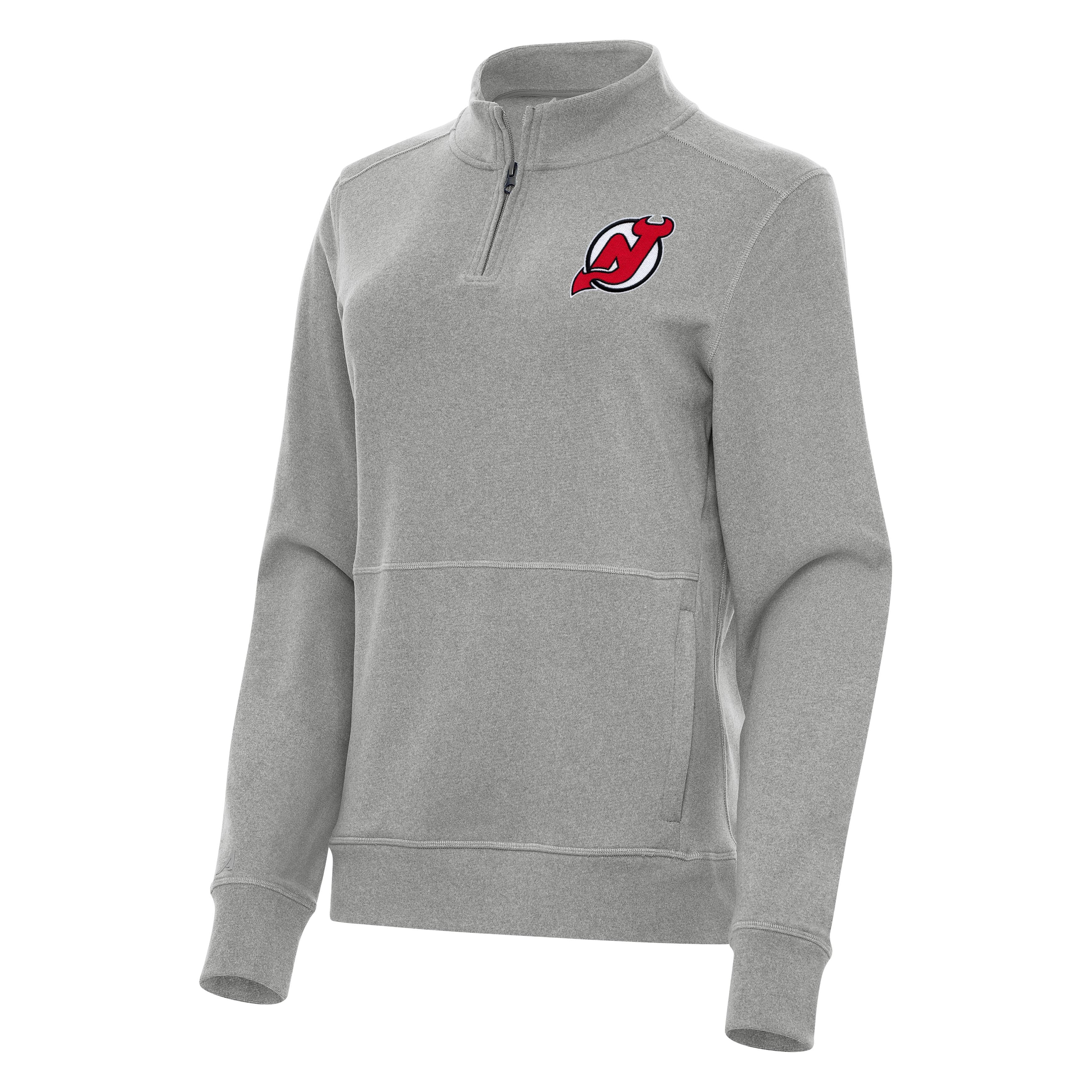 New Jersey Devils Womens Crush Quarter Zip Pullover