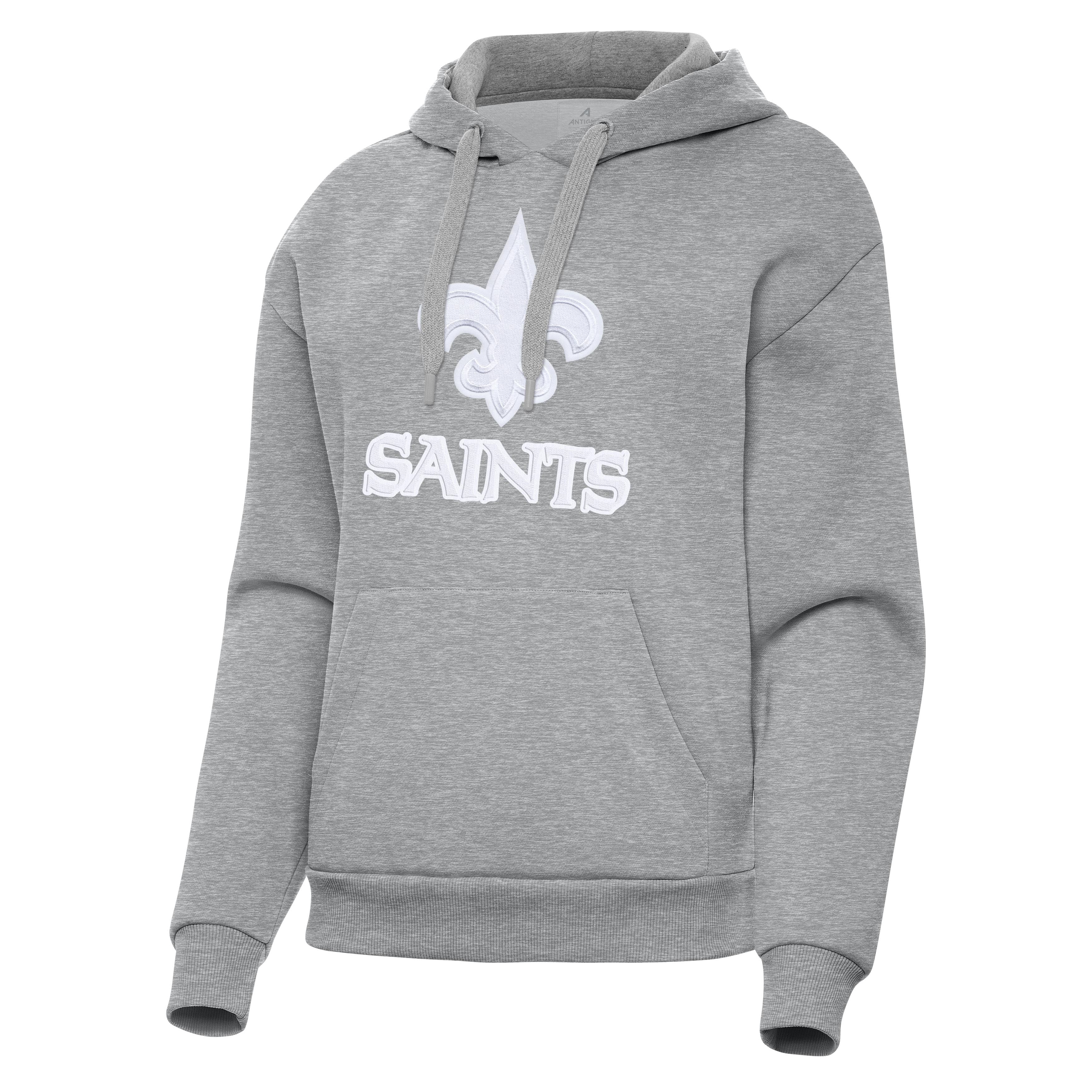 New Orleans Saints Womens Victory Full Front Logo Pullover Hood - Image 2