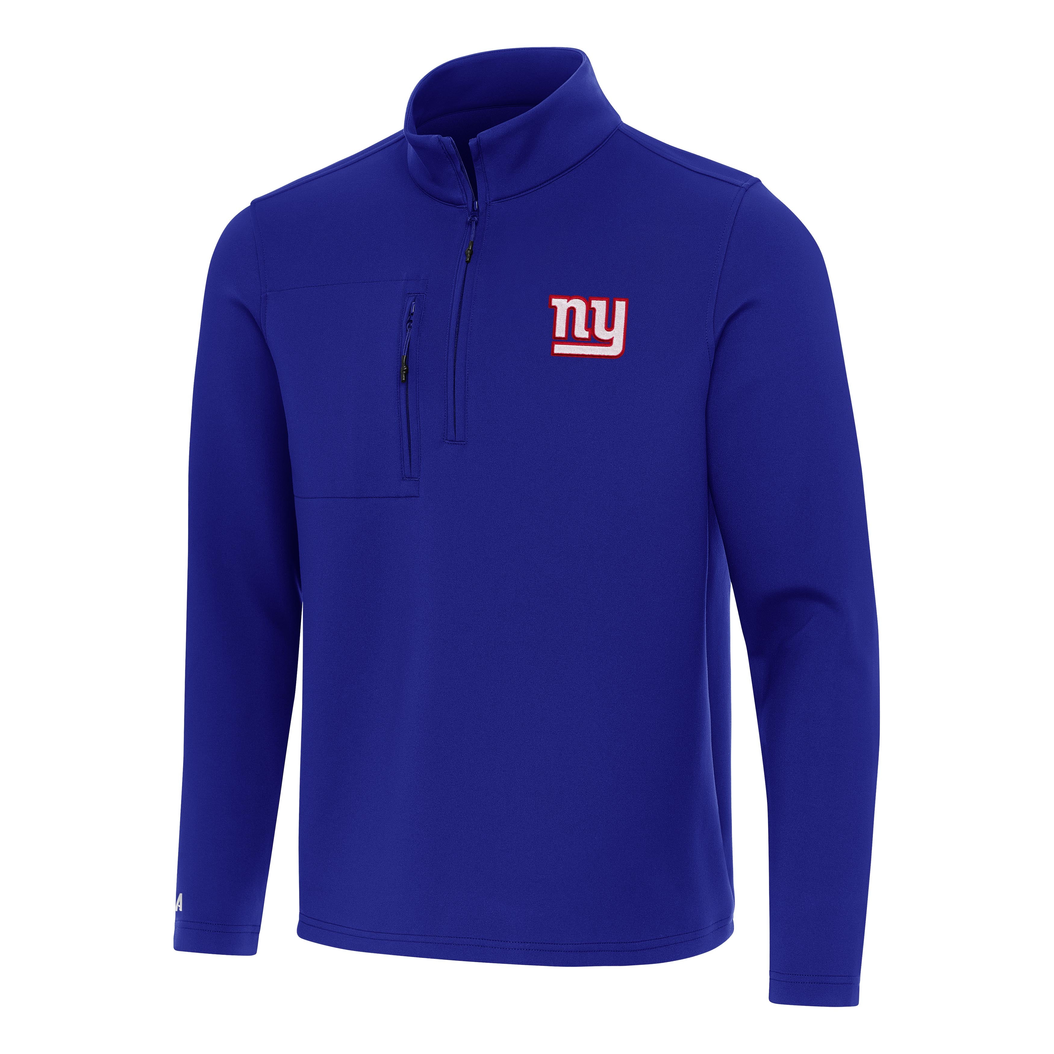 New York Giants Insider Quarter Zip Pullover