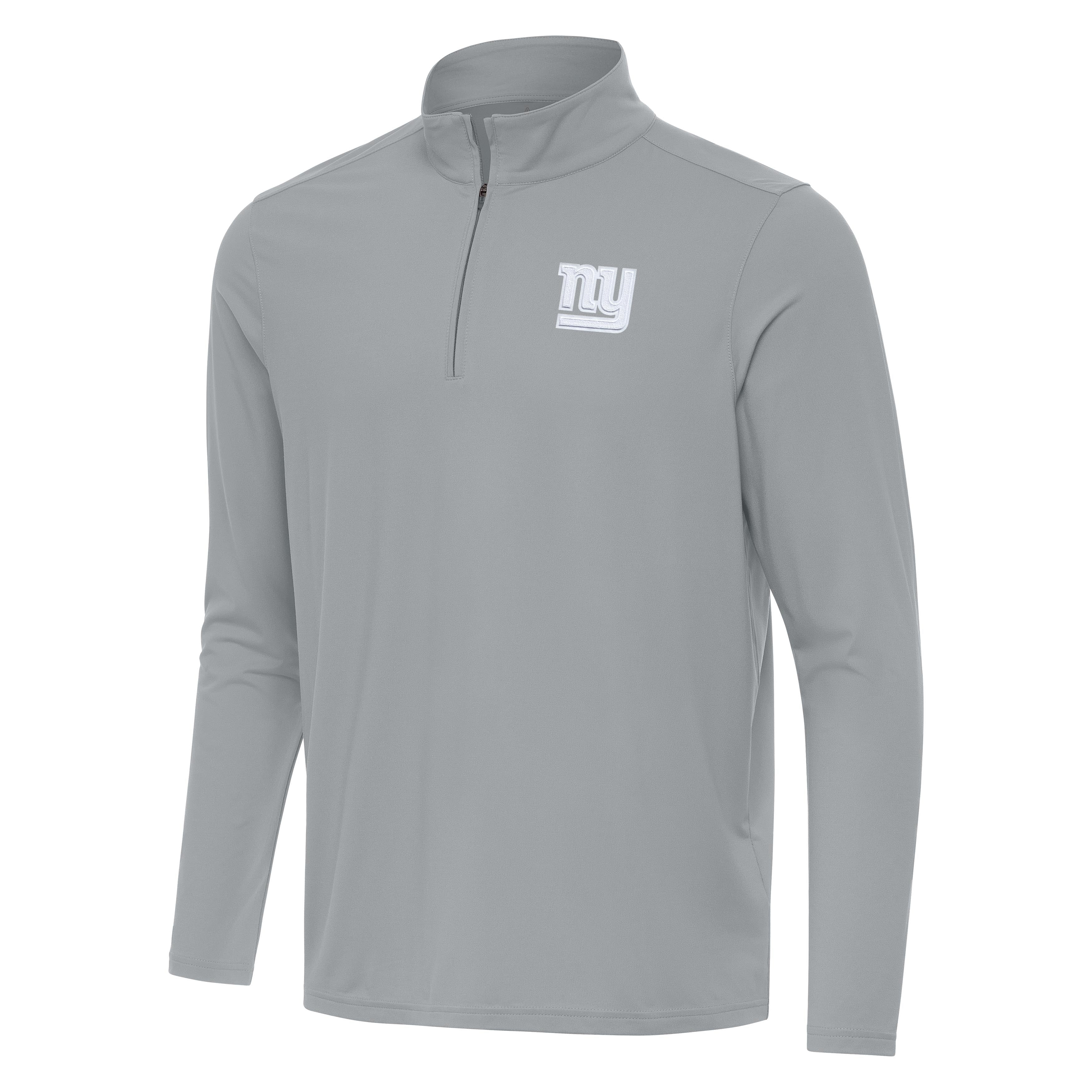 New York Giants Intent White Logo Quarter Zip Pullover - Image 3
