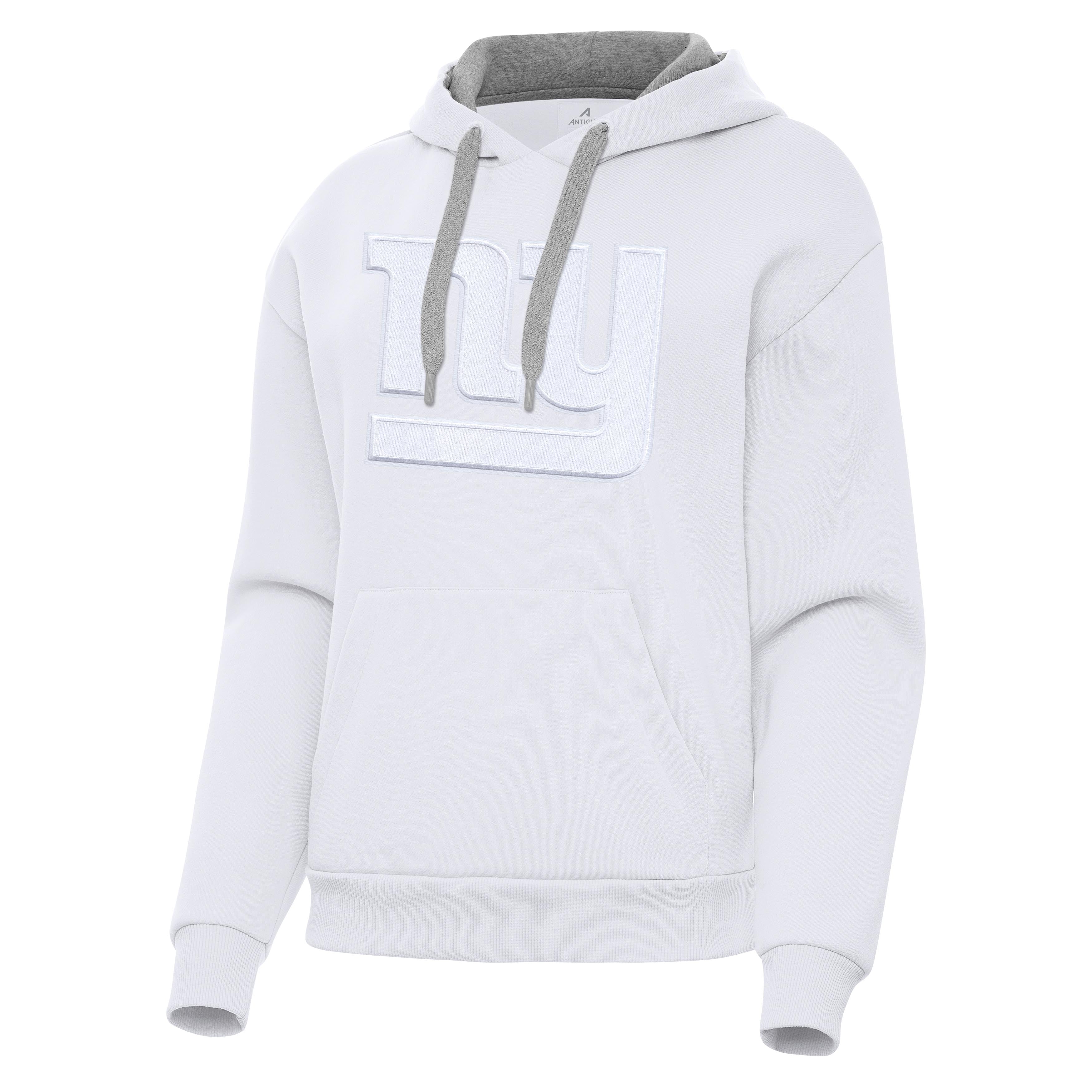New York Giants Womens Victory Full Front Logo Pullover Hood