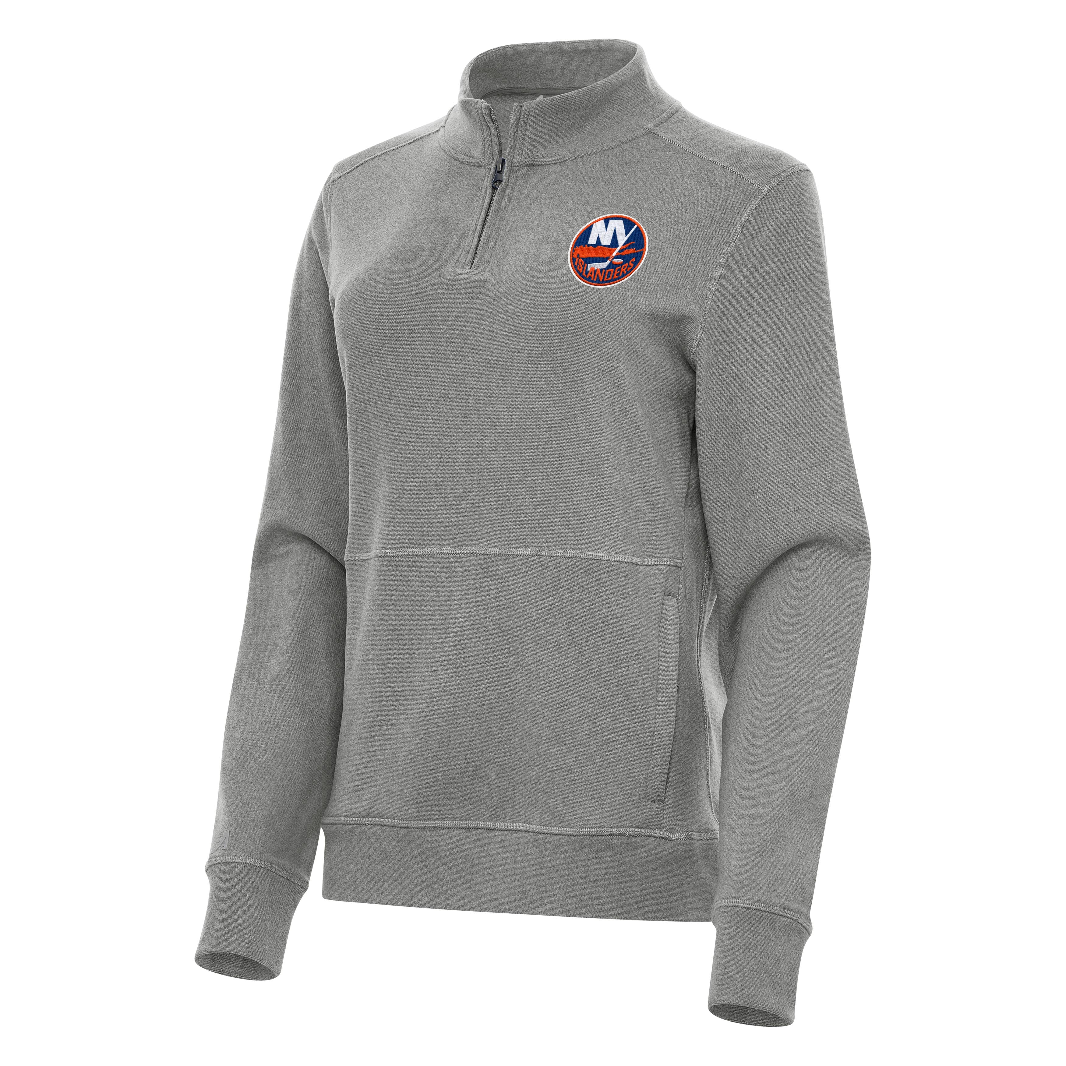 New York Islanders Womens Crush Quarter Zip Pullover - Image 3