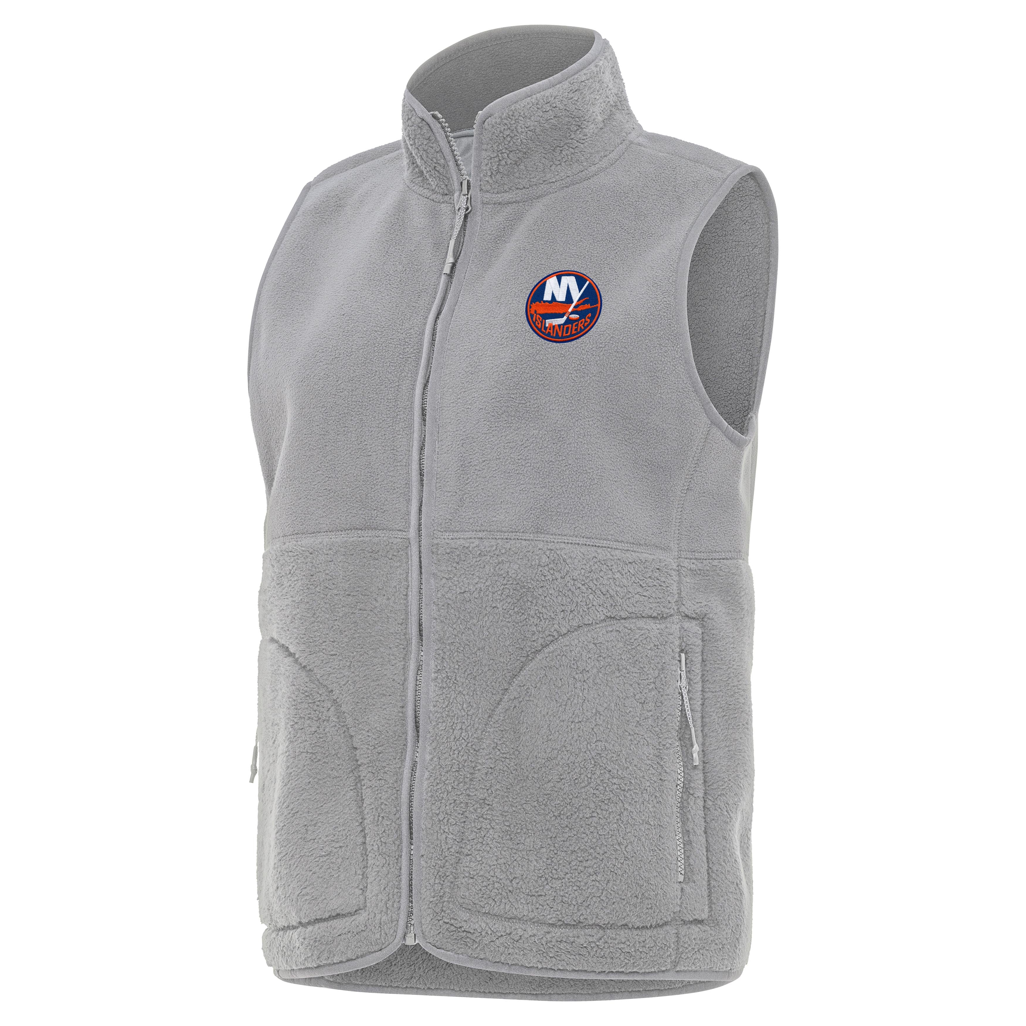New York Islanders Womens Nostalgic Full Zip Vest - Image 3
