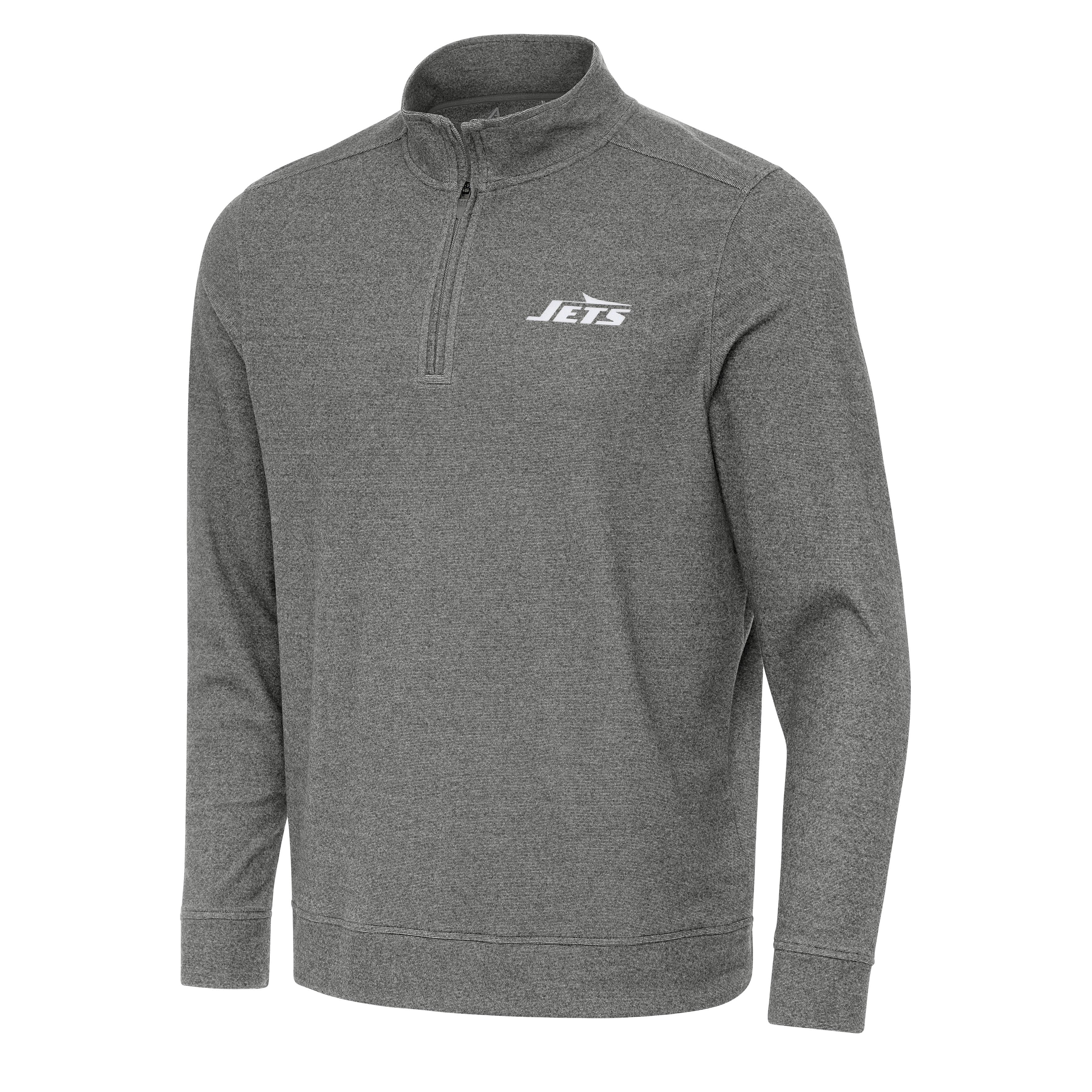 New York Jets Subtle Quarter Zip Mock