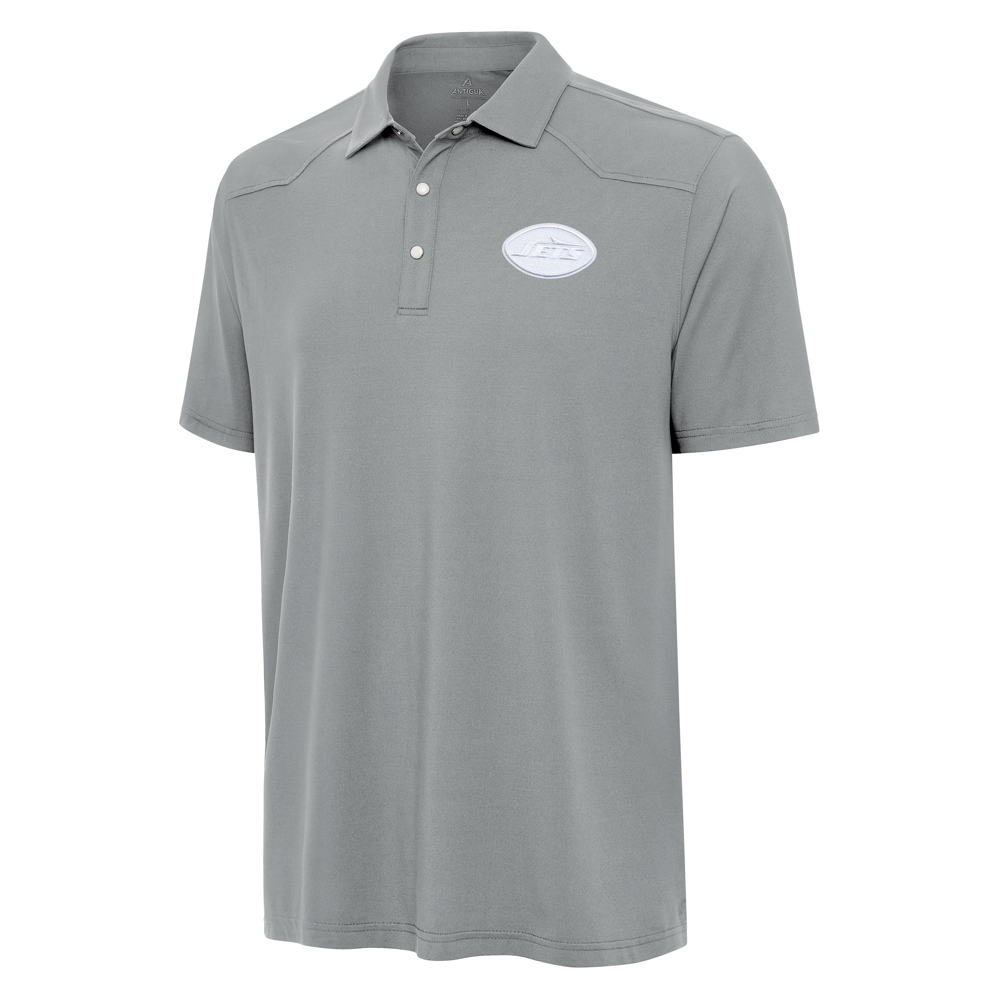 New York Jets Western White Logo Polo