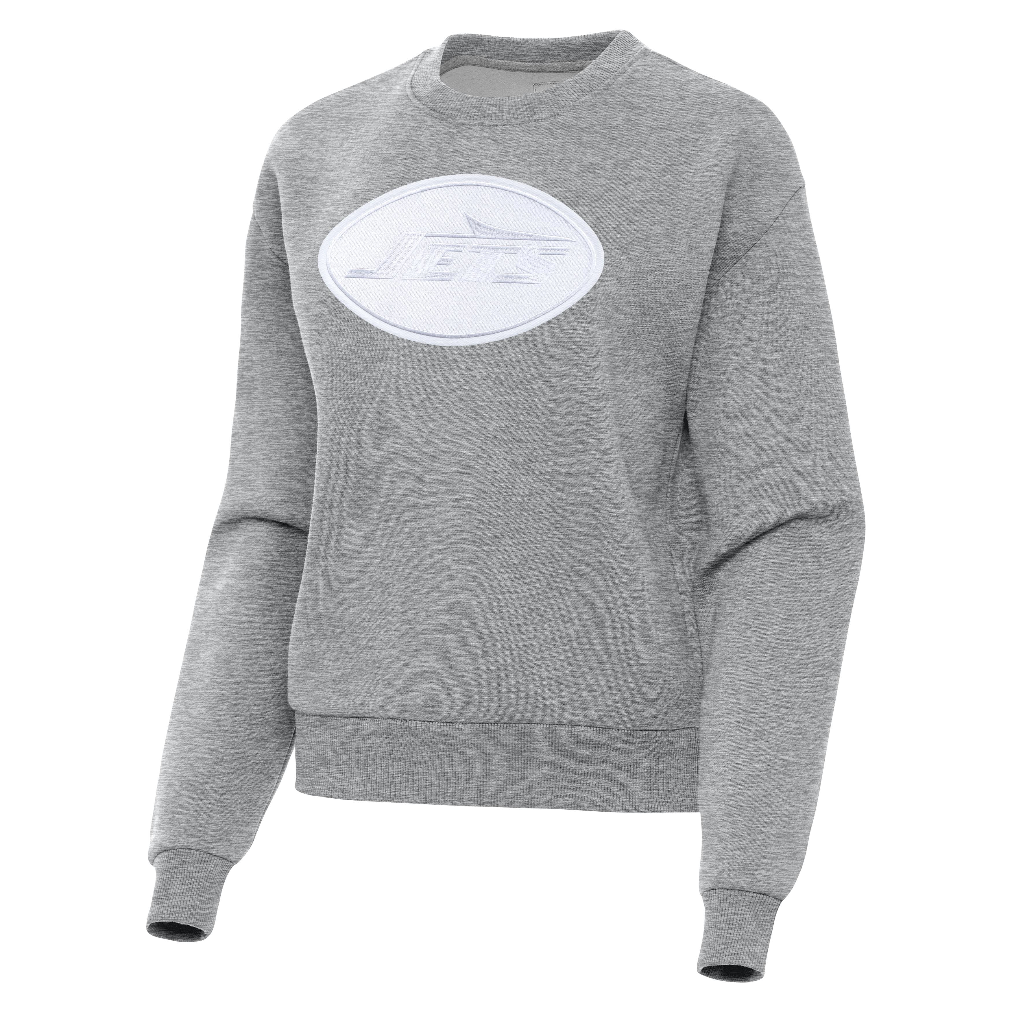 New York Jets Womens Victory Full Front Logo Crew - Image 2