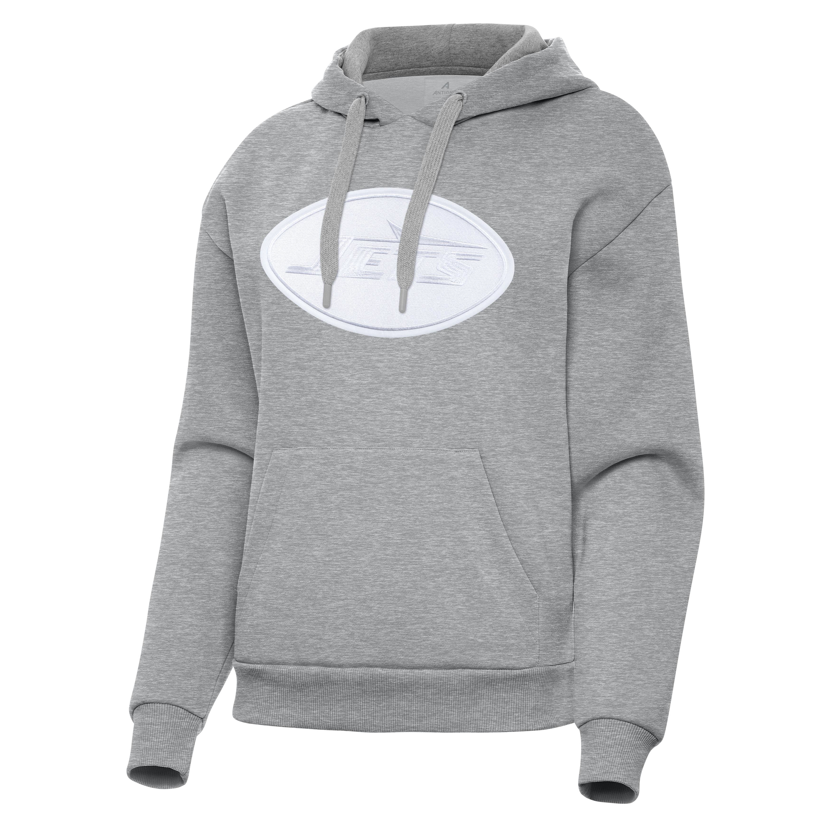 New York Jets Womens Victory Full Front Logo Pullover Hood - Image 2