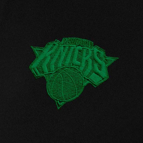 New York Knicks Womens Intent St Patricks Day Quarter Zip Pullover - Image 2