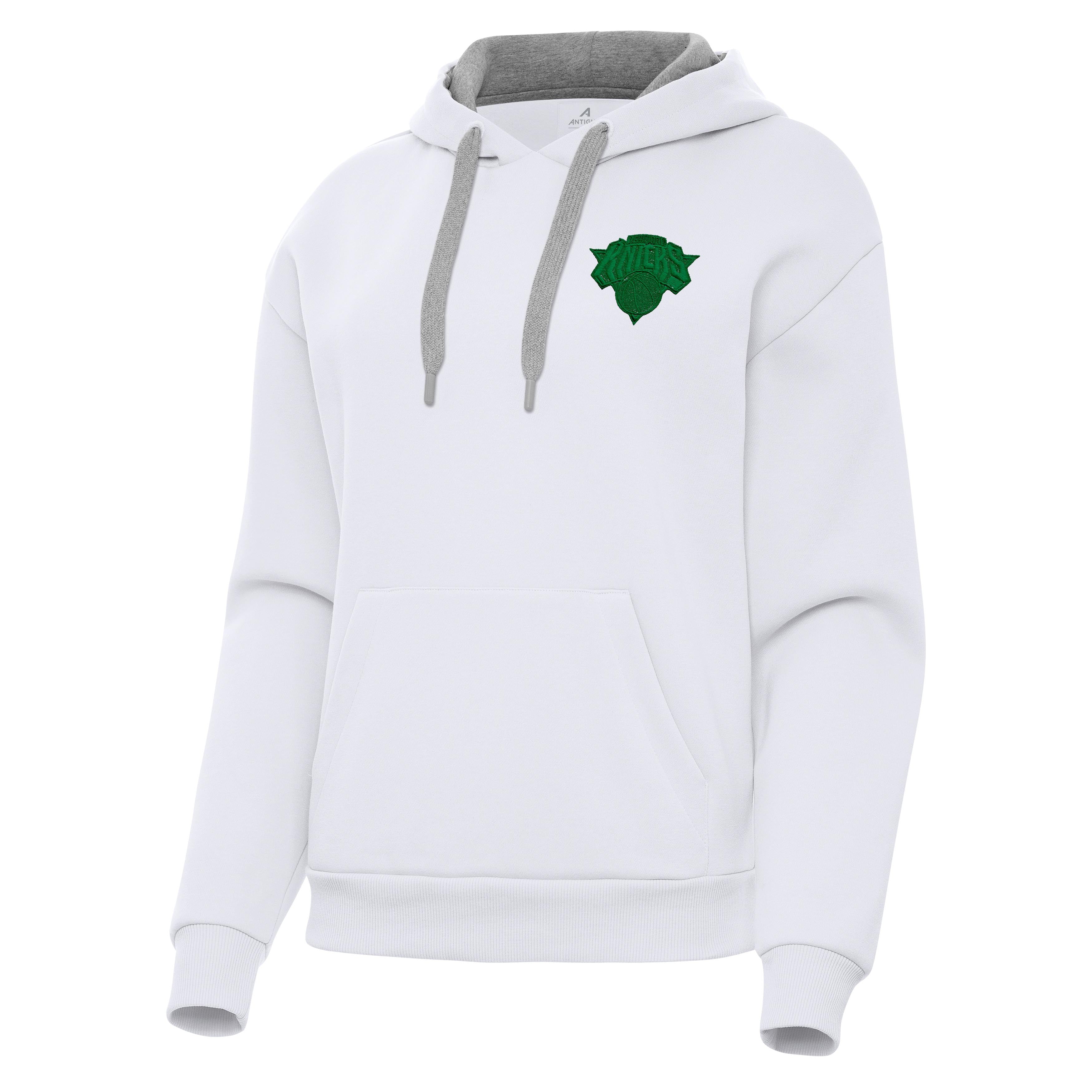 New York Knicks Womens Victory St Patricks Day Pullover Hood
