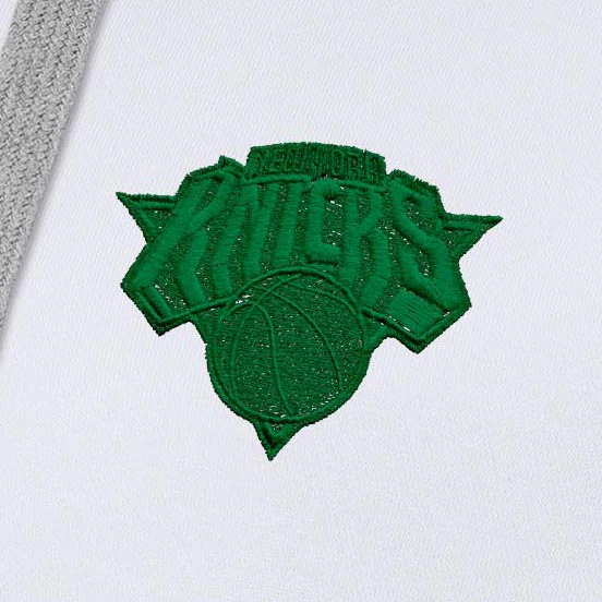 New York Knicks Womens Victory St Patricks Day Pullover Hood - Image 2