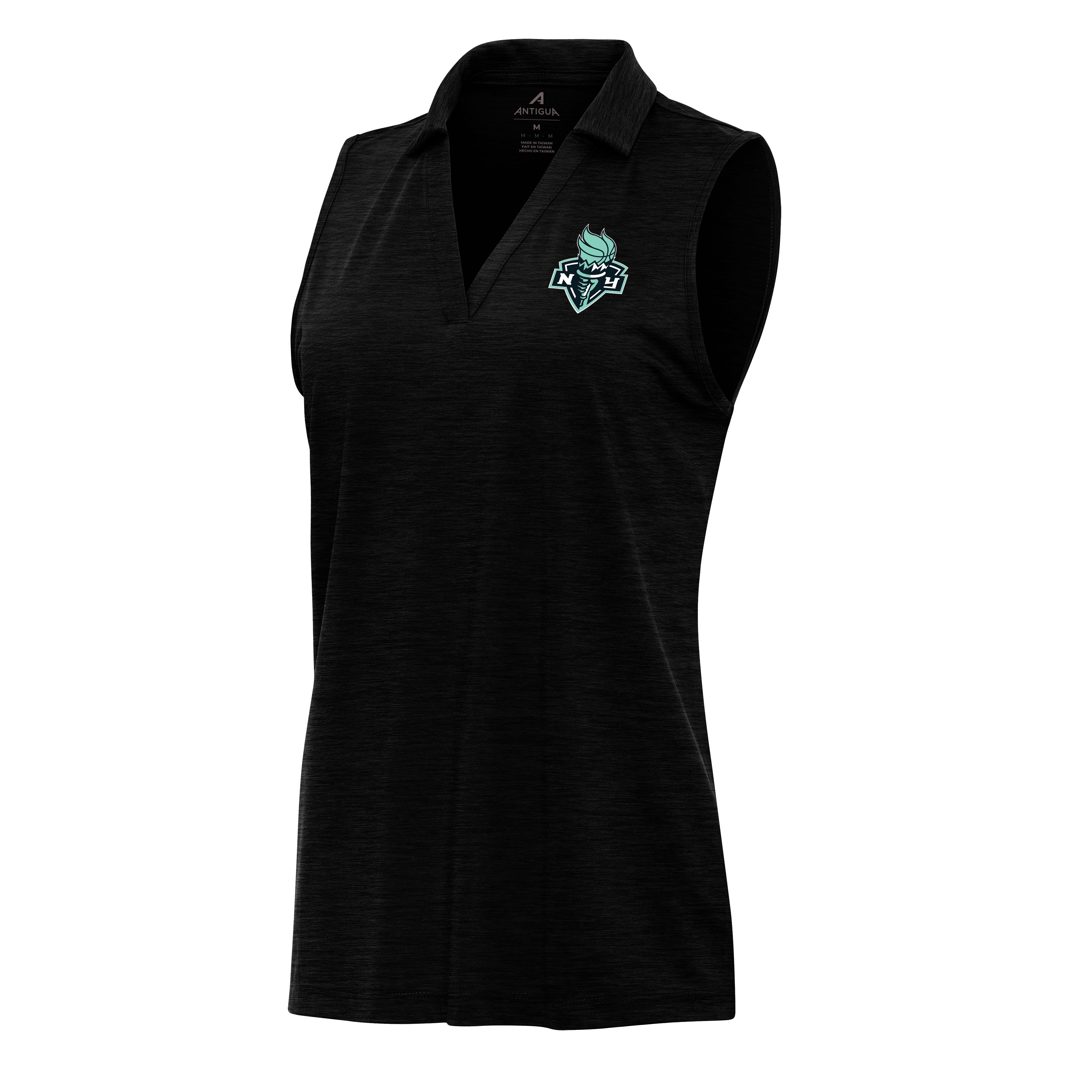 New York Liberty Womens Layout Sleeveless Polo