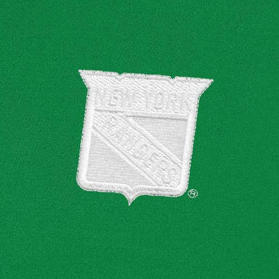 New York Rangers Era St Patricks Day White Logo Polo - Image 2