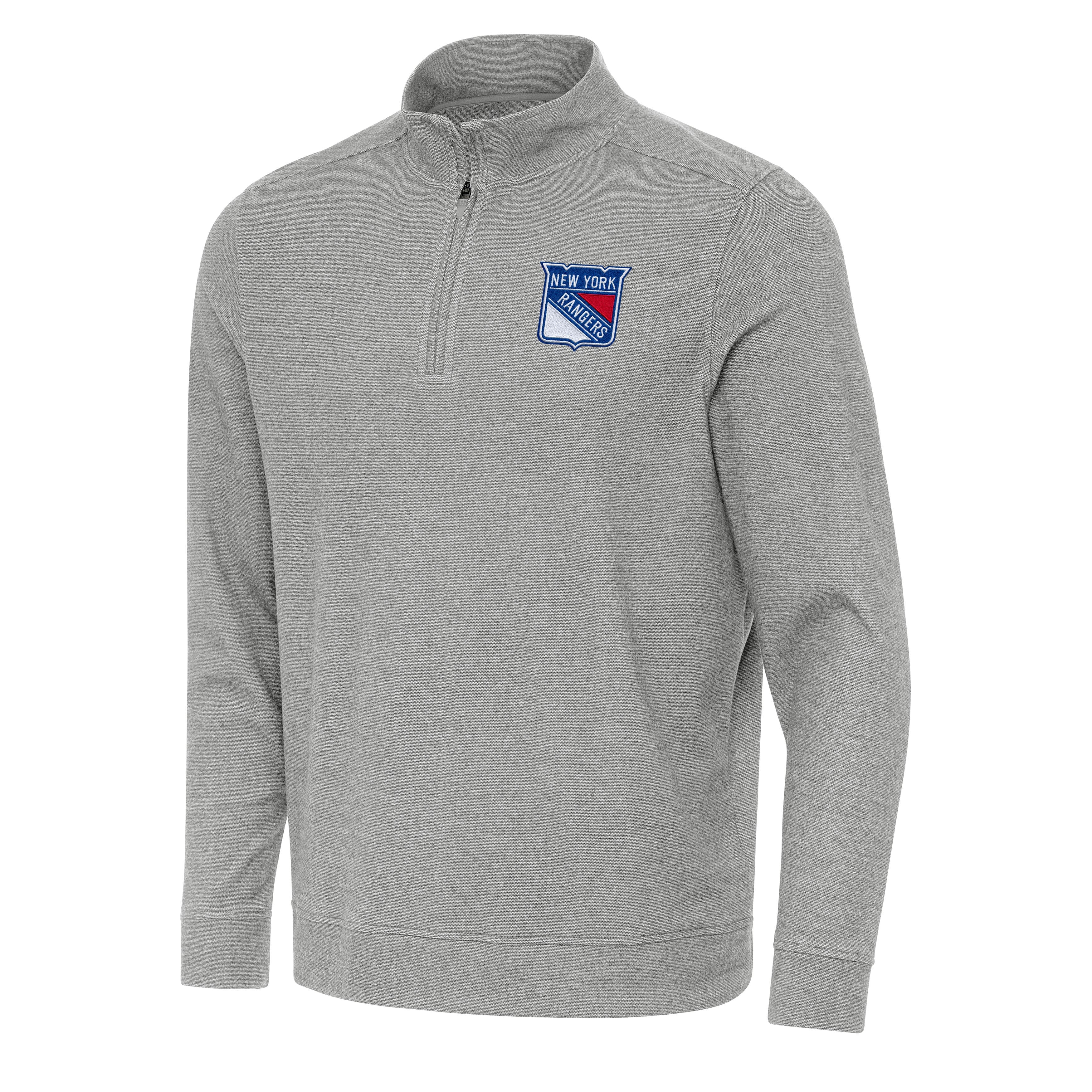 New York Rangers Subtle Quarter Zip Mock