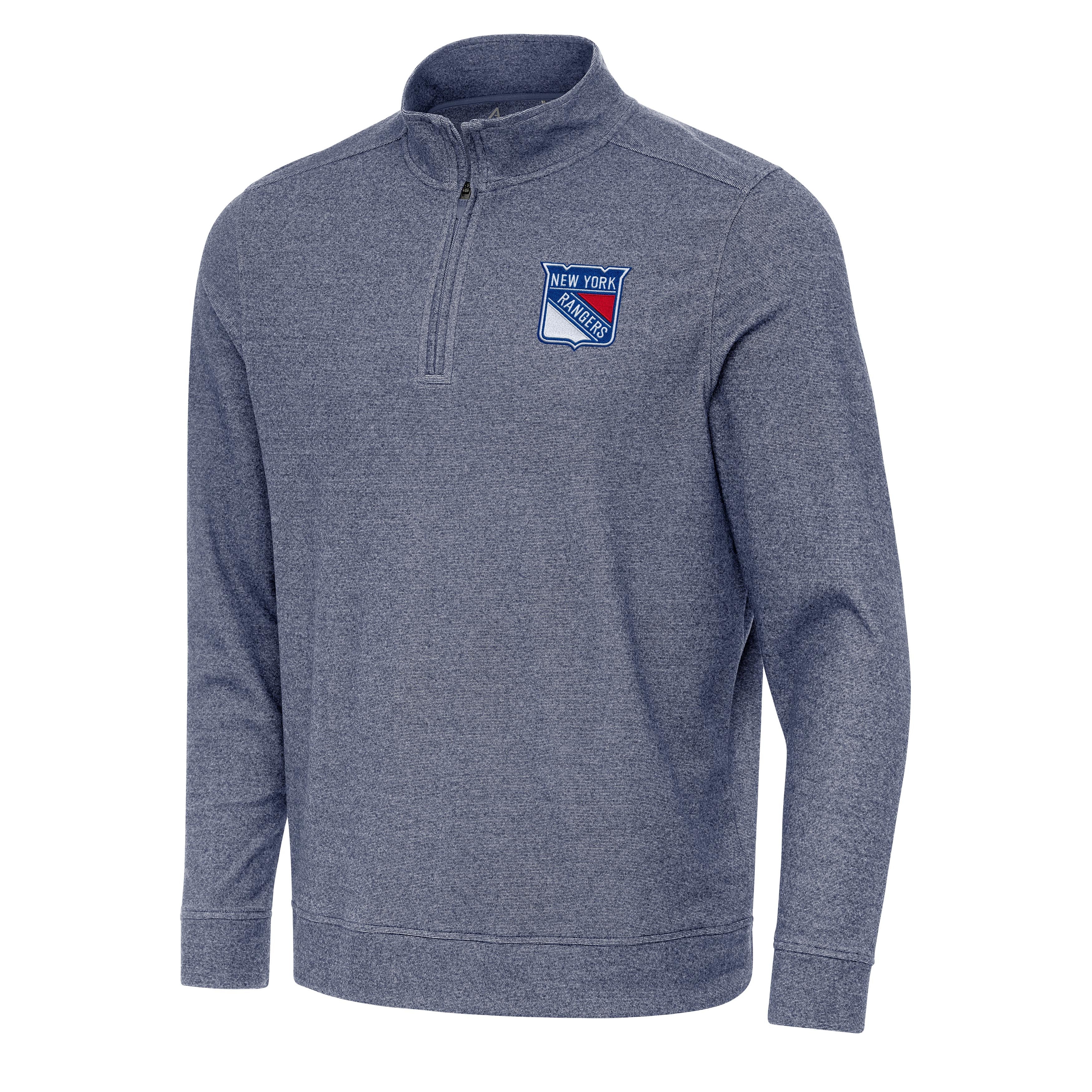 New York Rangers Subtle Quarter Zip Mock - Image 2
