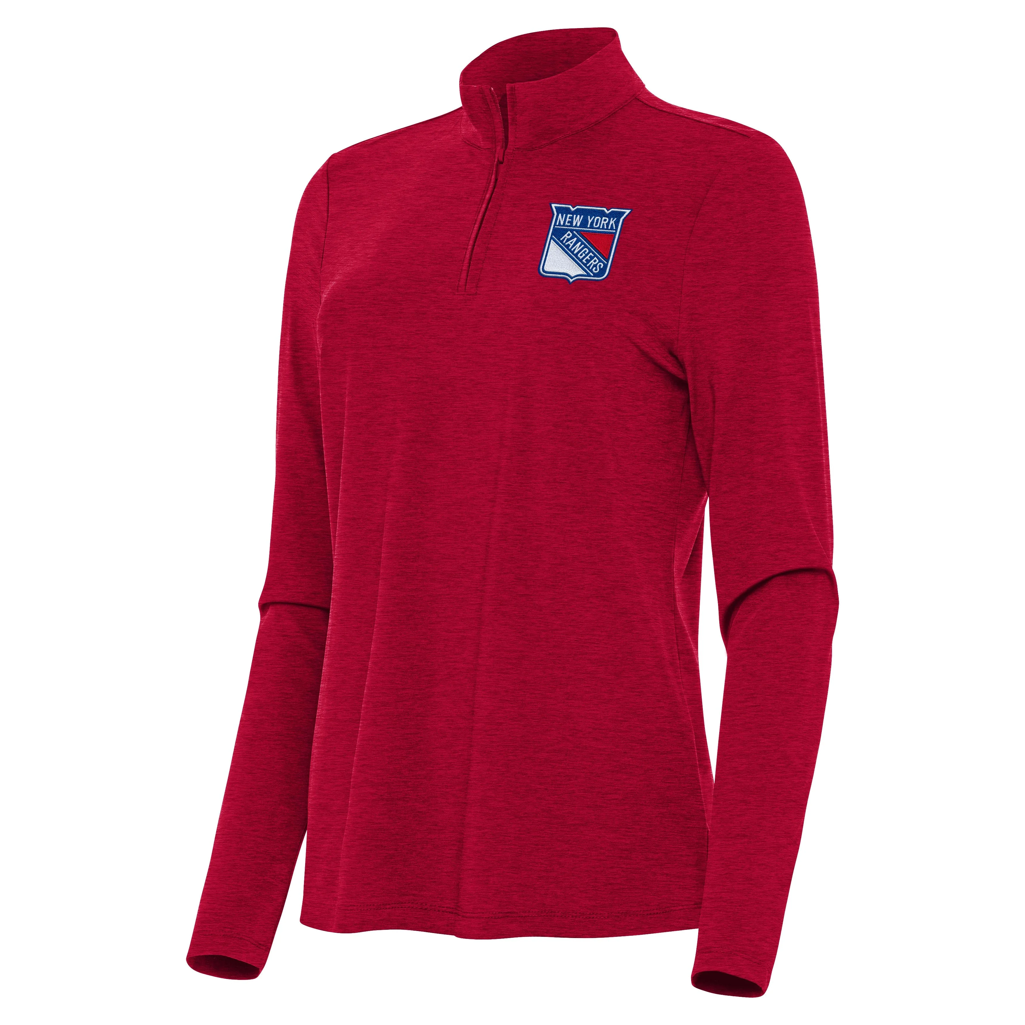 New York Rangers Womens Bright Quarter Zip Pullover - Image 3