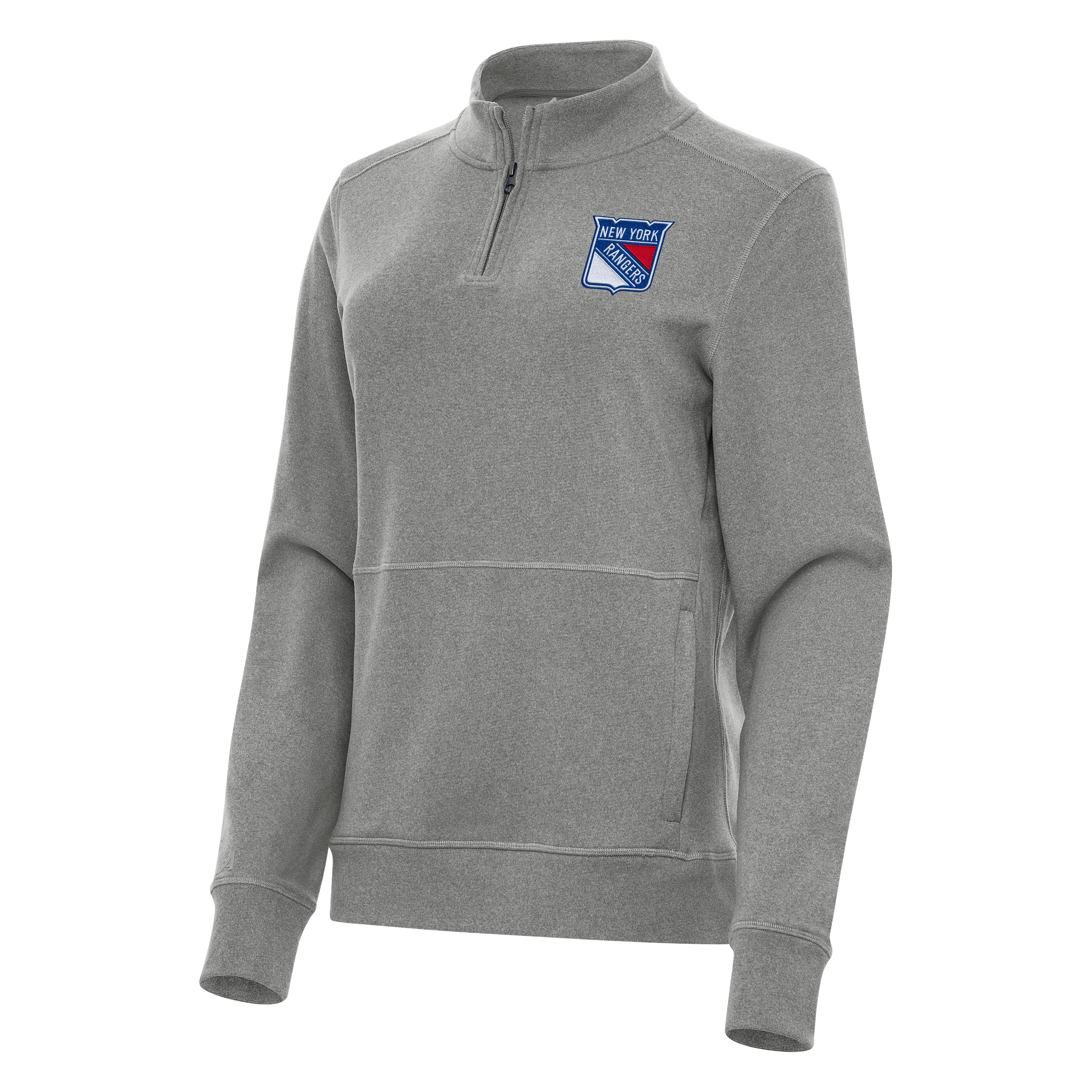 New York Rangers Womens Crush Quarter Zip Pullover - Image 4