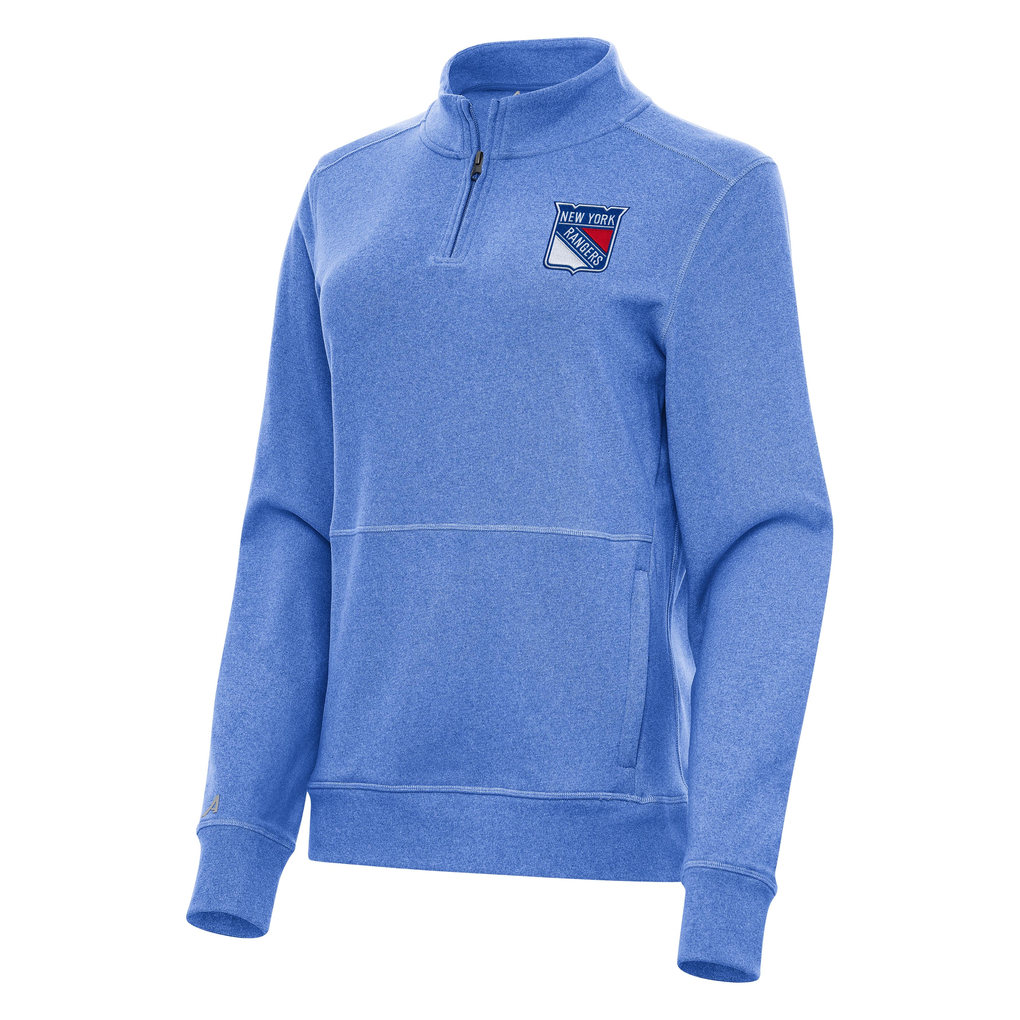 New York Rangers Womens Crush Quarter Zip Pullover - Image 5
