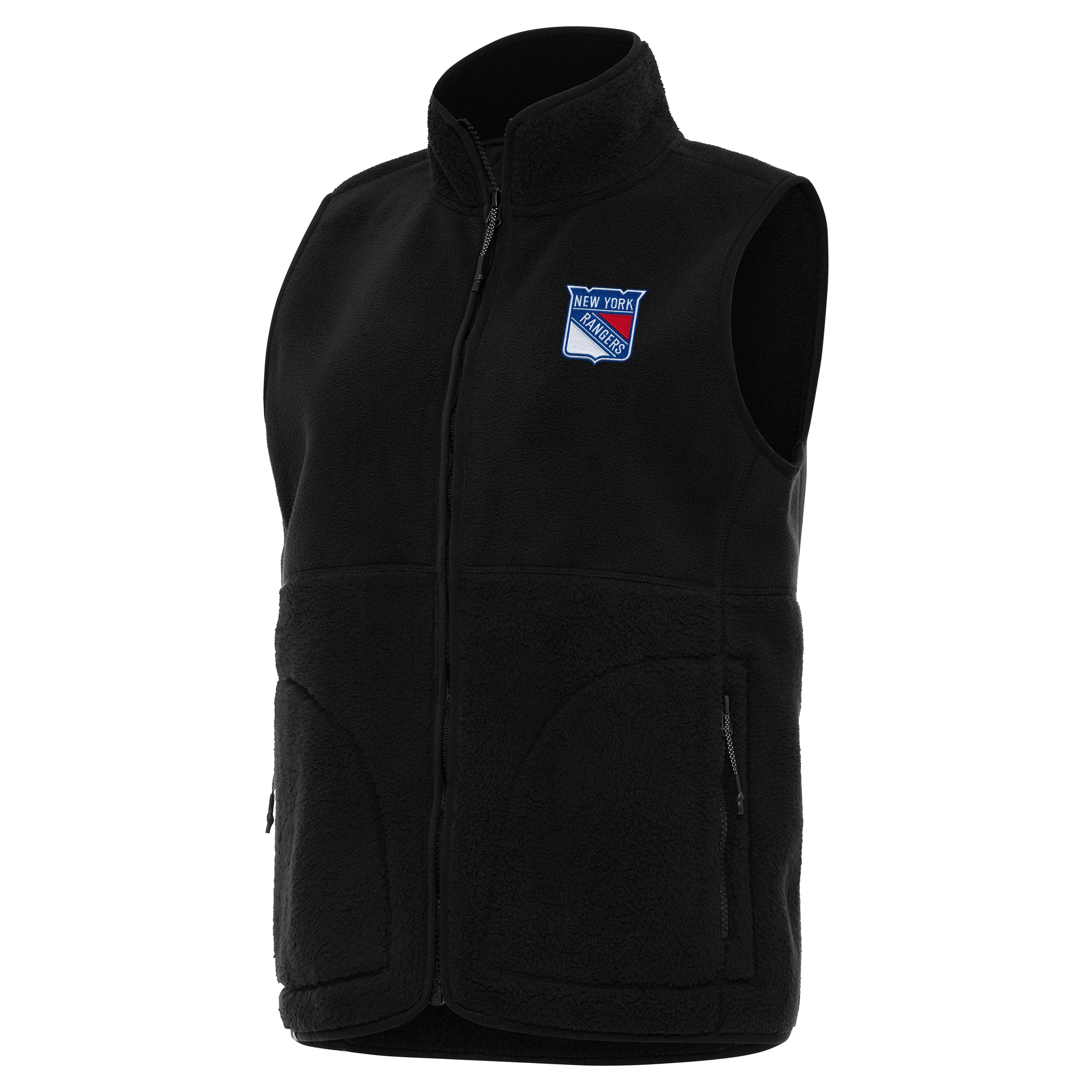 New York Rangers Womens Nostalgic Full Zip Vest - Image 2