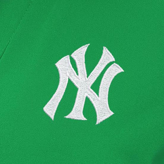 New York Yankees Womens Era St Patricks Day White Logo Polo - Image 2
