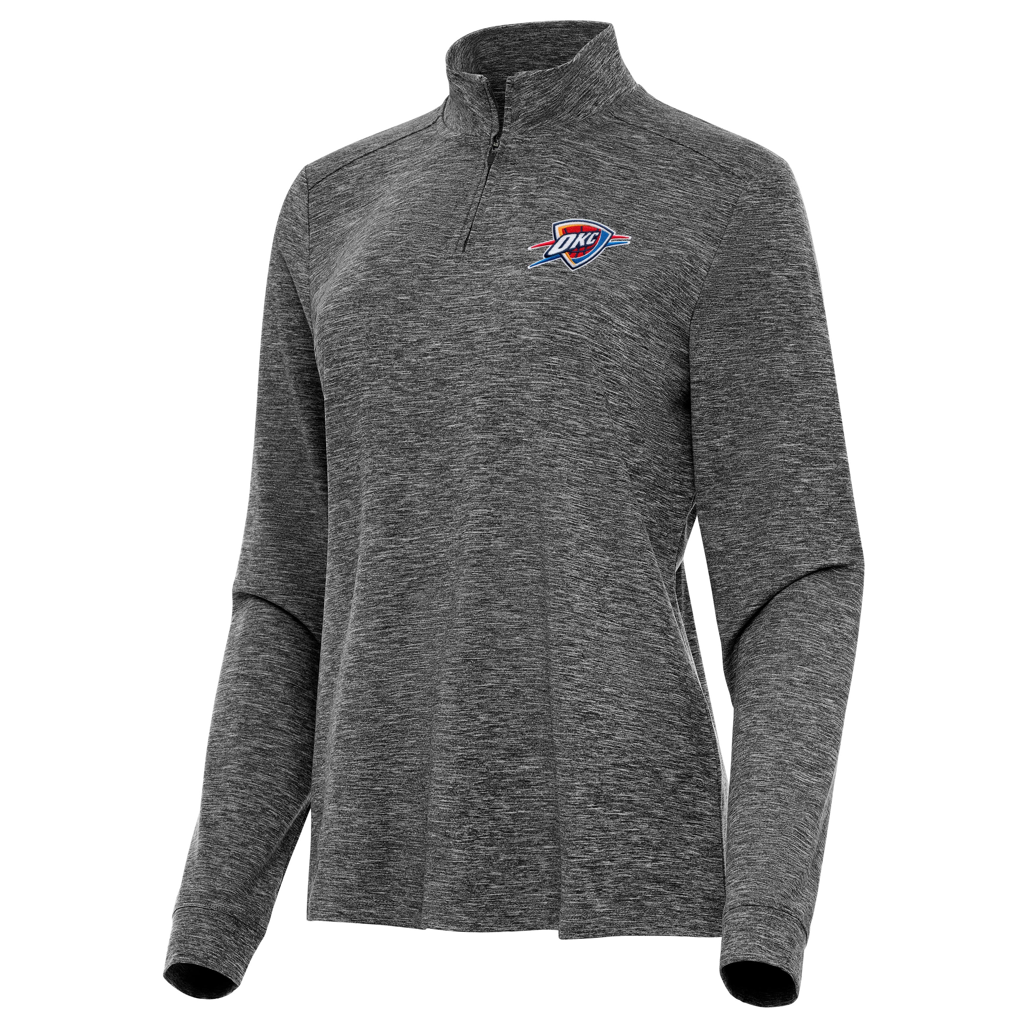 Oklahoma City Thunder Womens Mentor Quarter Zip Pullover - Image 2