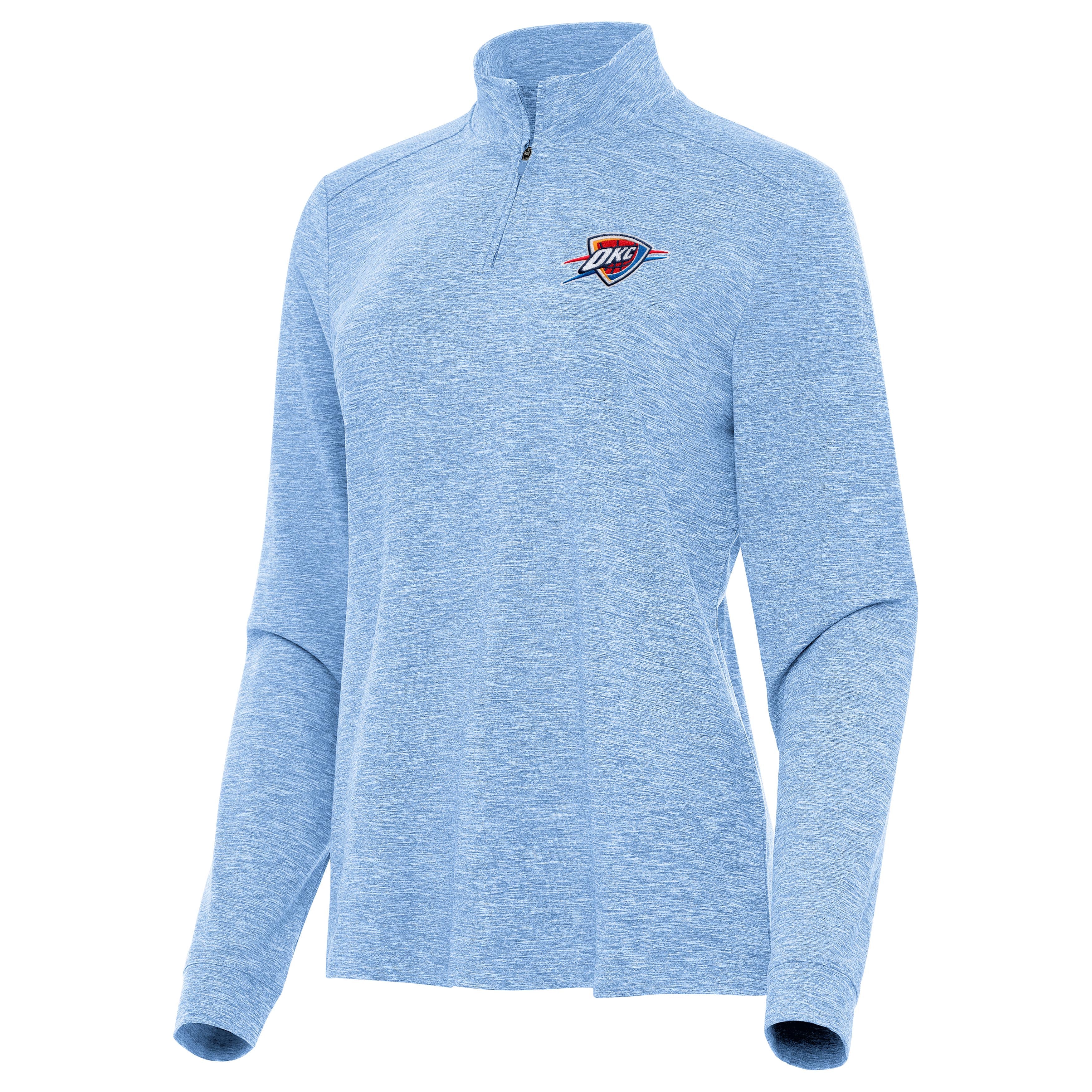 Oklahoma City Thunder Womens Mentor Quarter Zip Pullover - Image 4