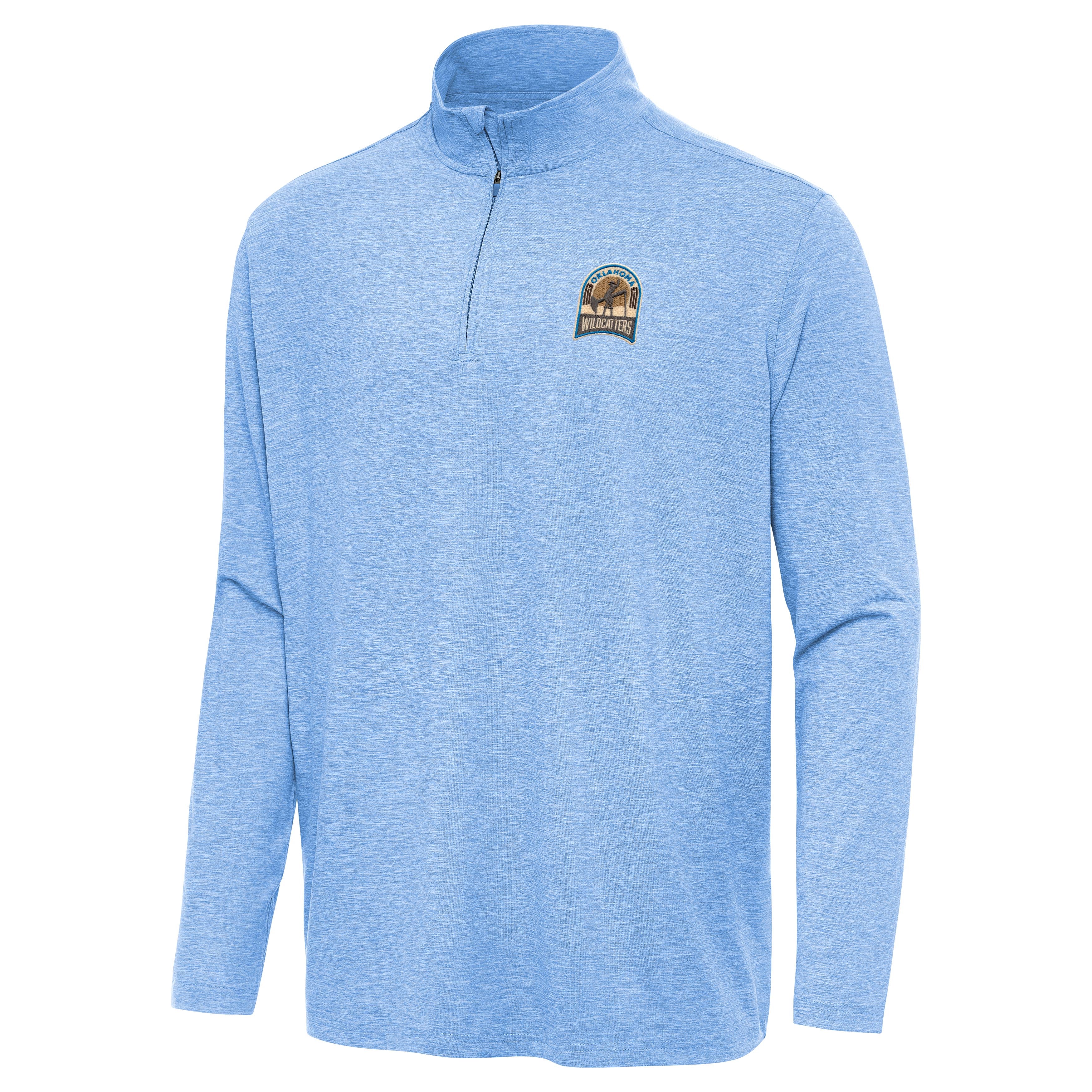 Oklahoma Wildcatters Hunk Quarter Zip Pullover
