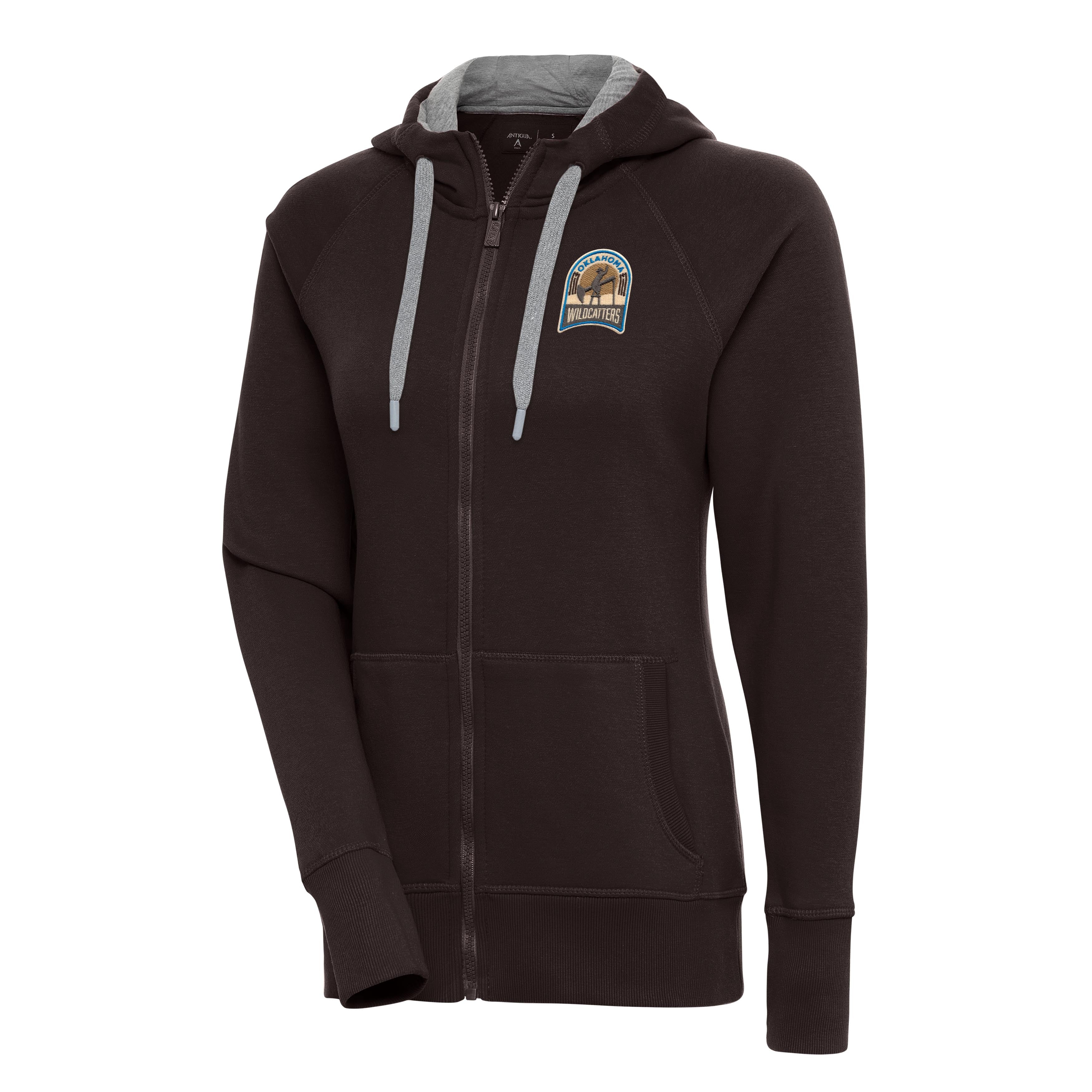 Oklahoma Wildcatters Victory Womens Full Zip Hood - Image 2