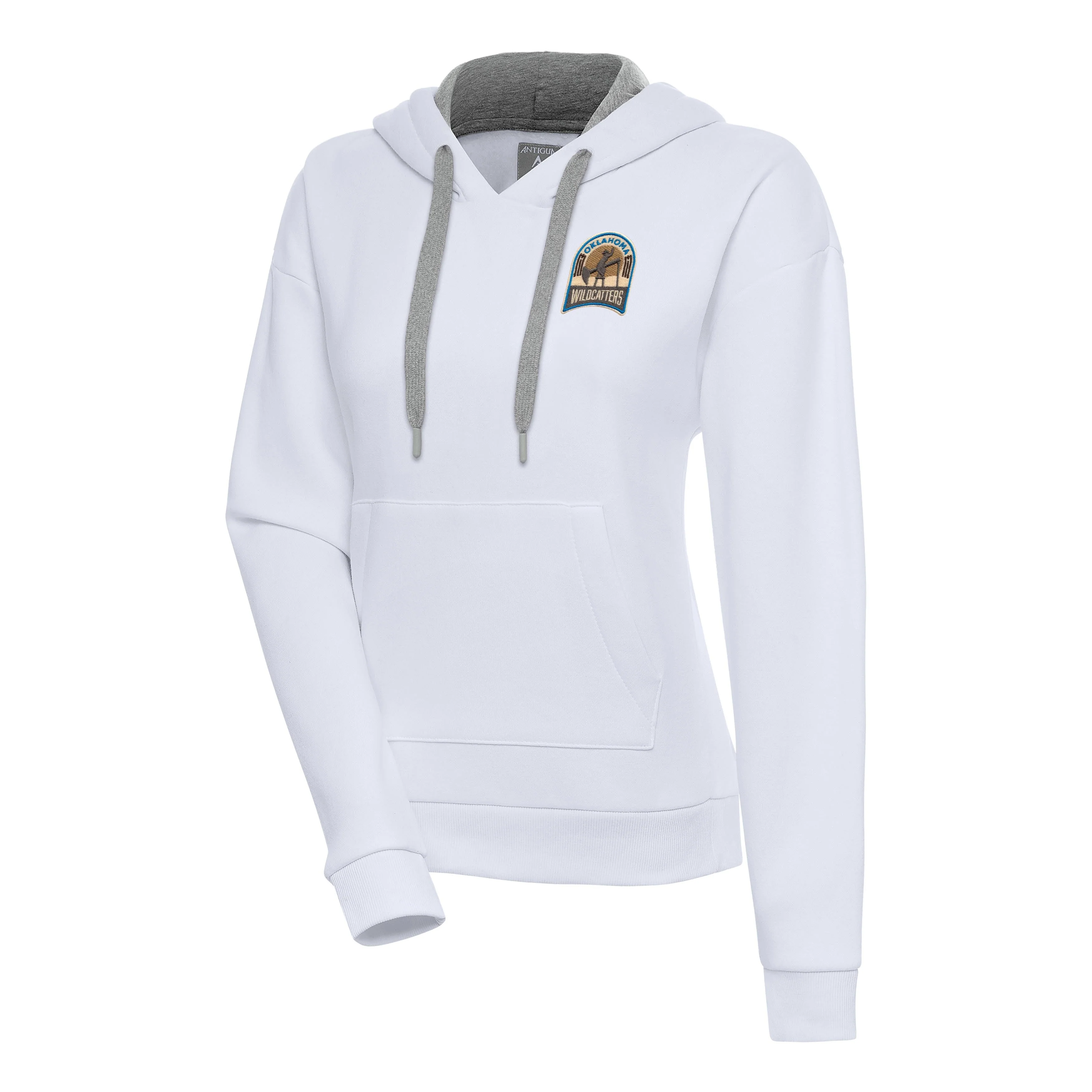 Oklahoma Wildcatters Victory Womens Pullover Hood - Image 3