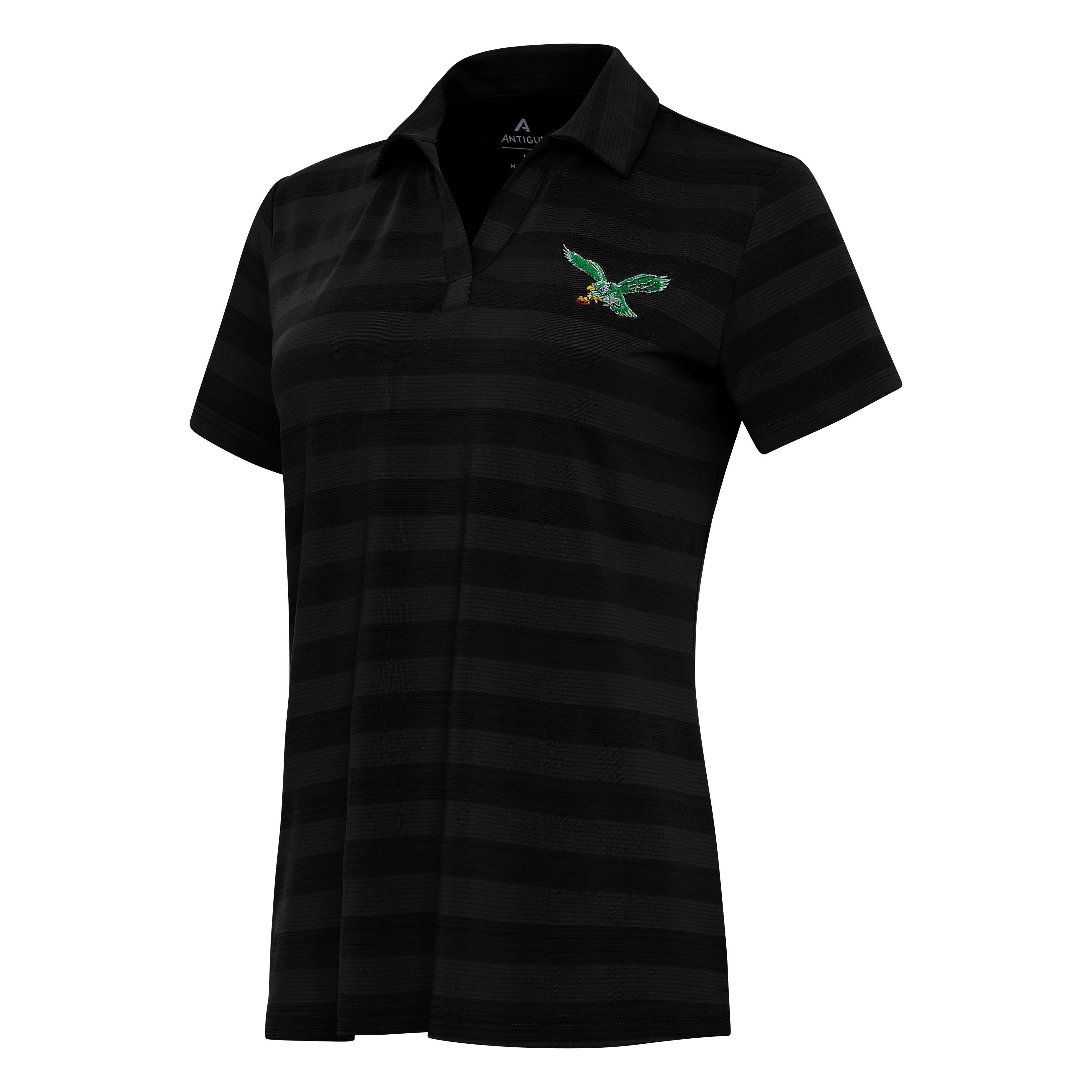 Philadelphia Eagles Throwback Green Womens Tunnel Polo