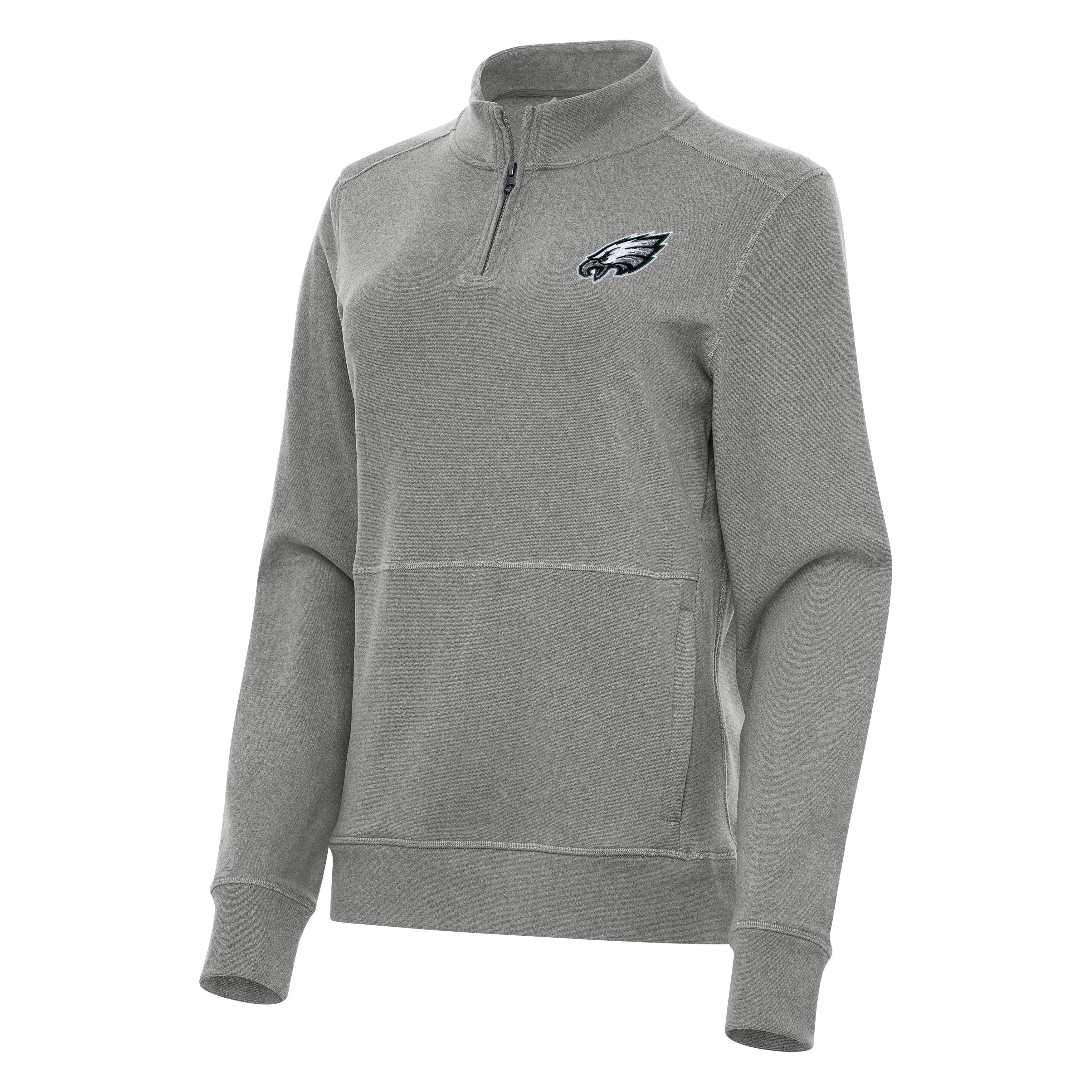 Philadelphia Eagles Womens Crush Quarter Zip Pullover