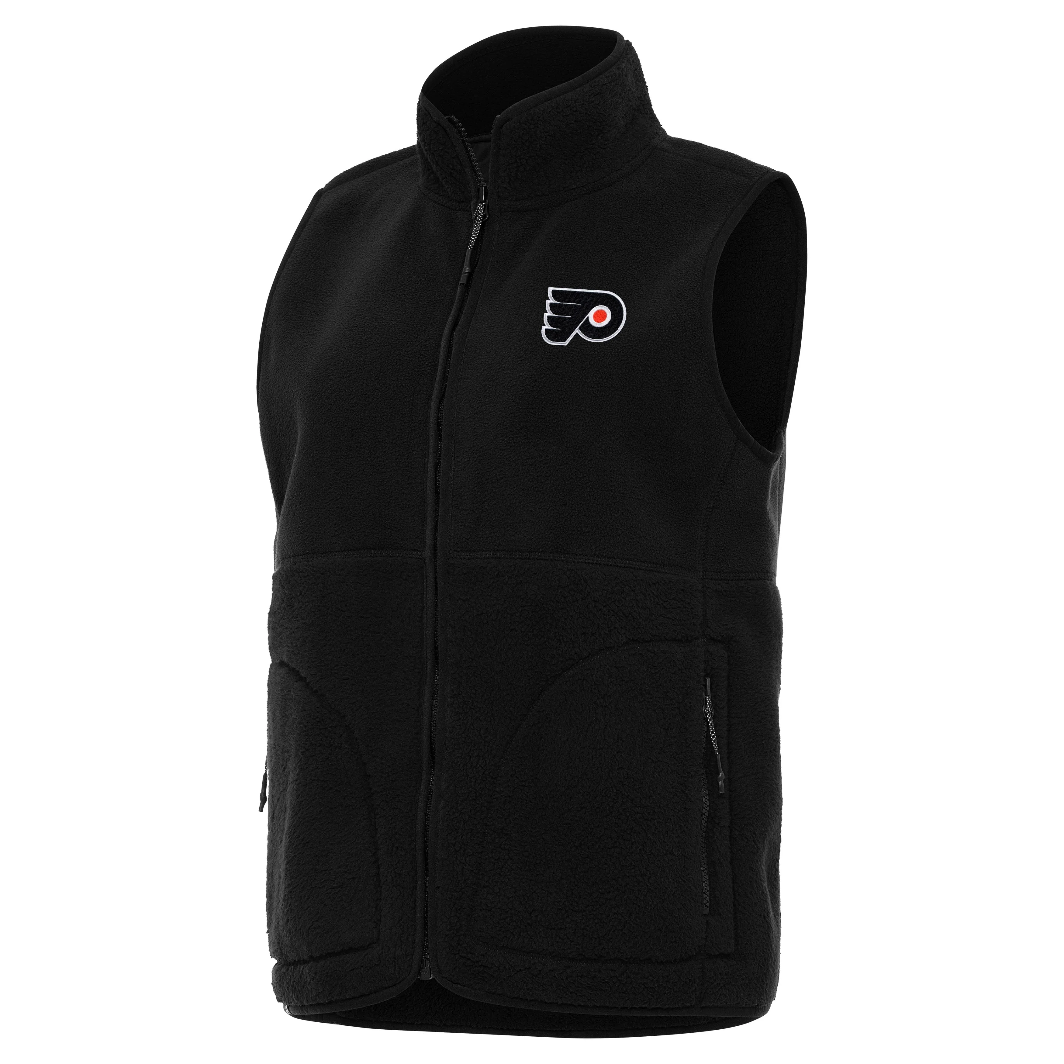 Philadelphia Flyers Womens Nostalgic Full Zip Vest