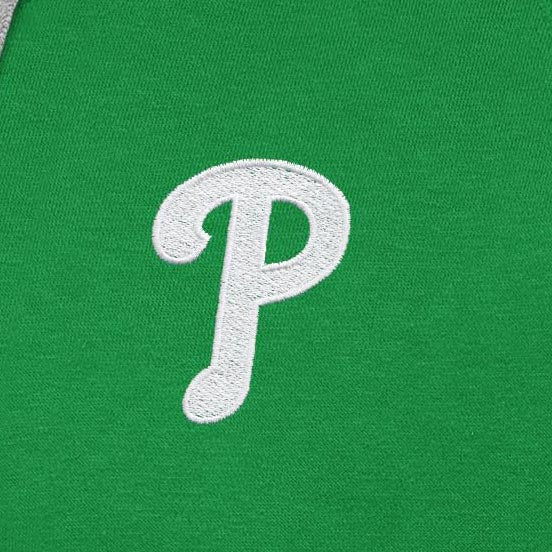Philadelphia Phillies Victory St Patricks Day White Logo Pullover Hood - Image 2